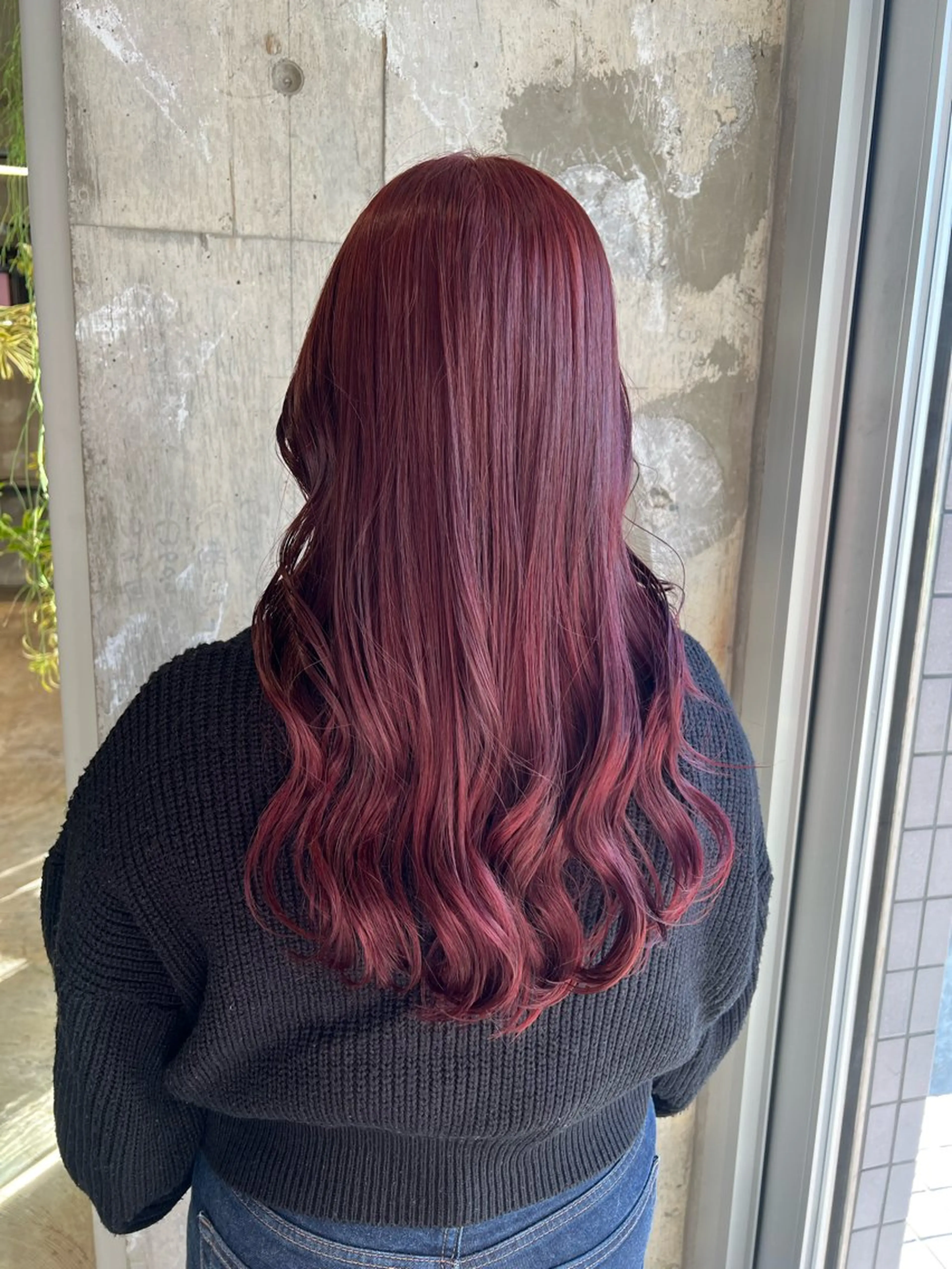 ロング カラー piilo. かわい  なつみのヘアスタイル