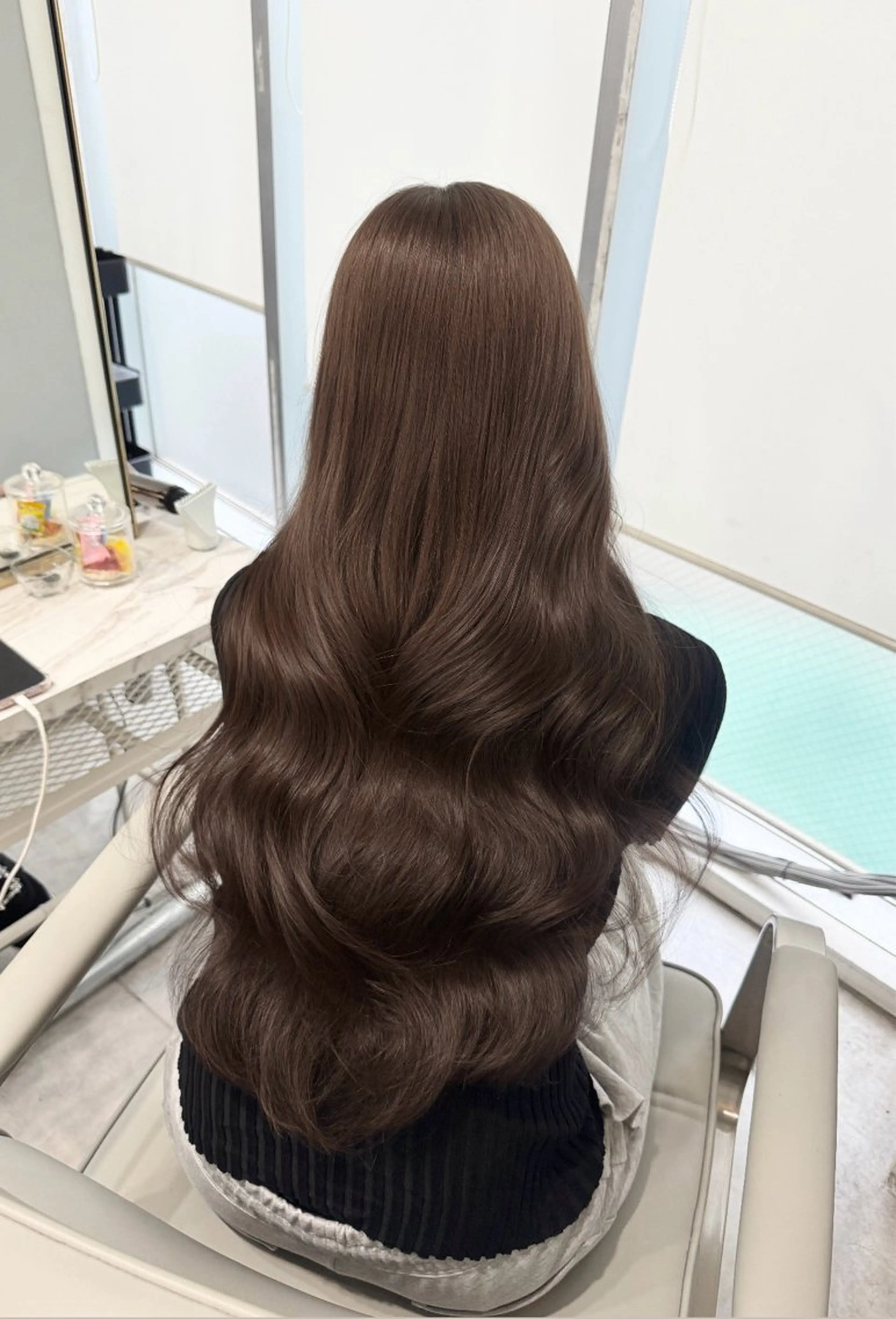ロング カット ヘアカラー トリートメント 🩶ブリーチ/ レイヤー🩶フミカのヘアスタイル