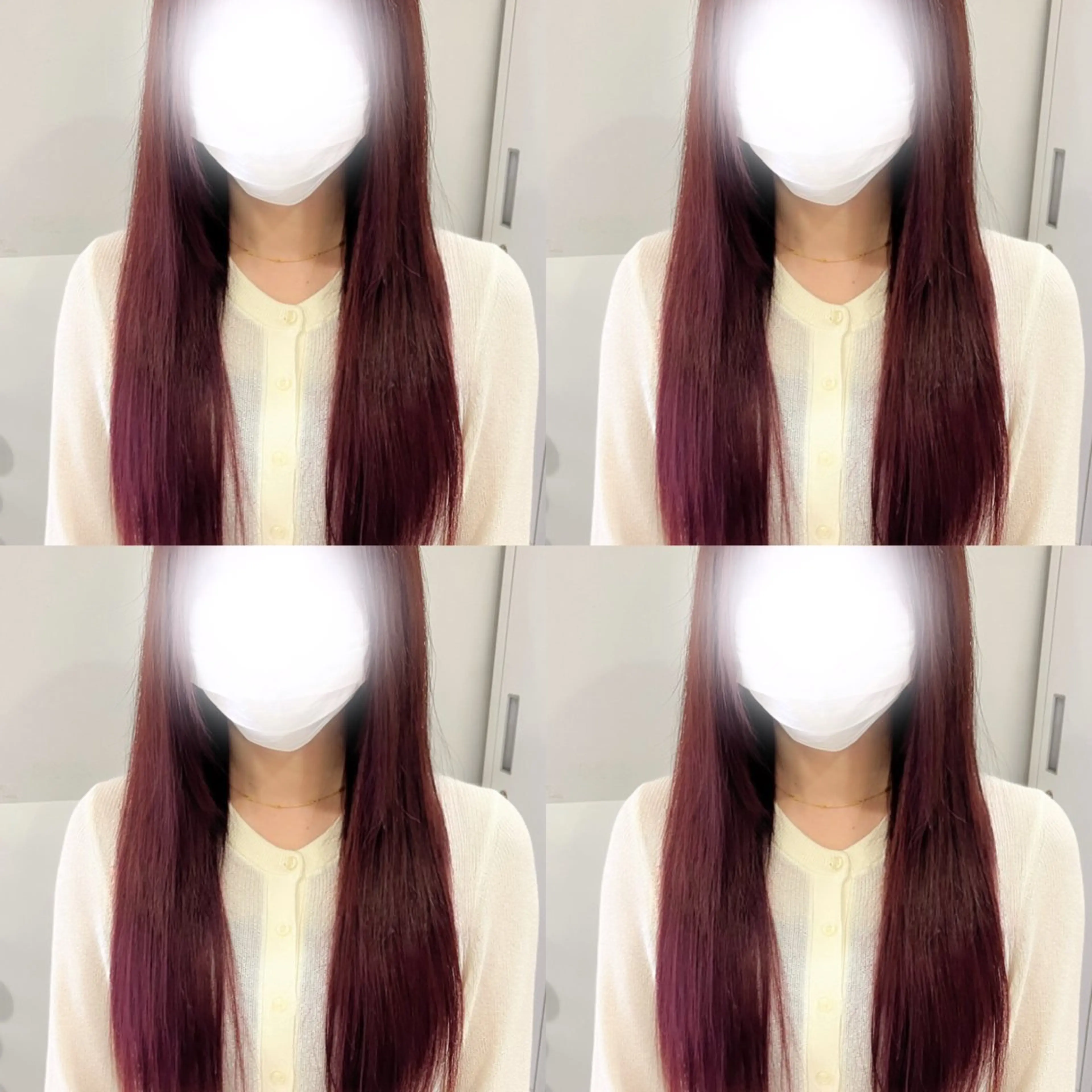 🩵カラー🩵+🦋シールエクステ80本🦋+((メンテナンスカット込))の写真