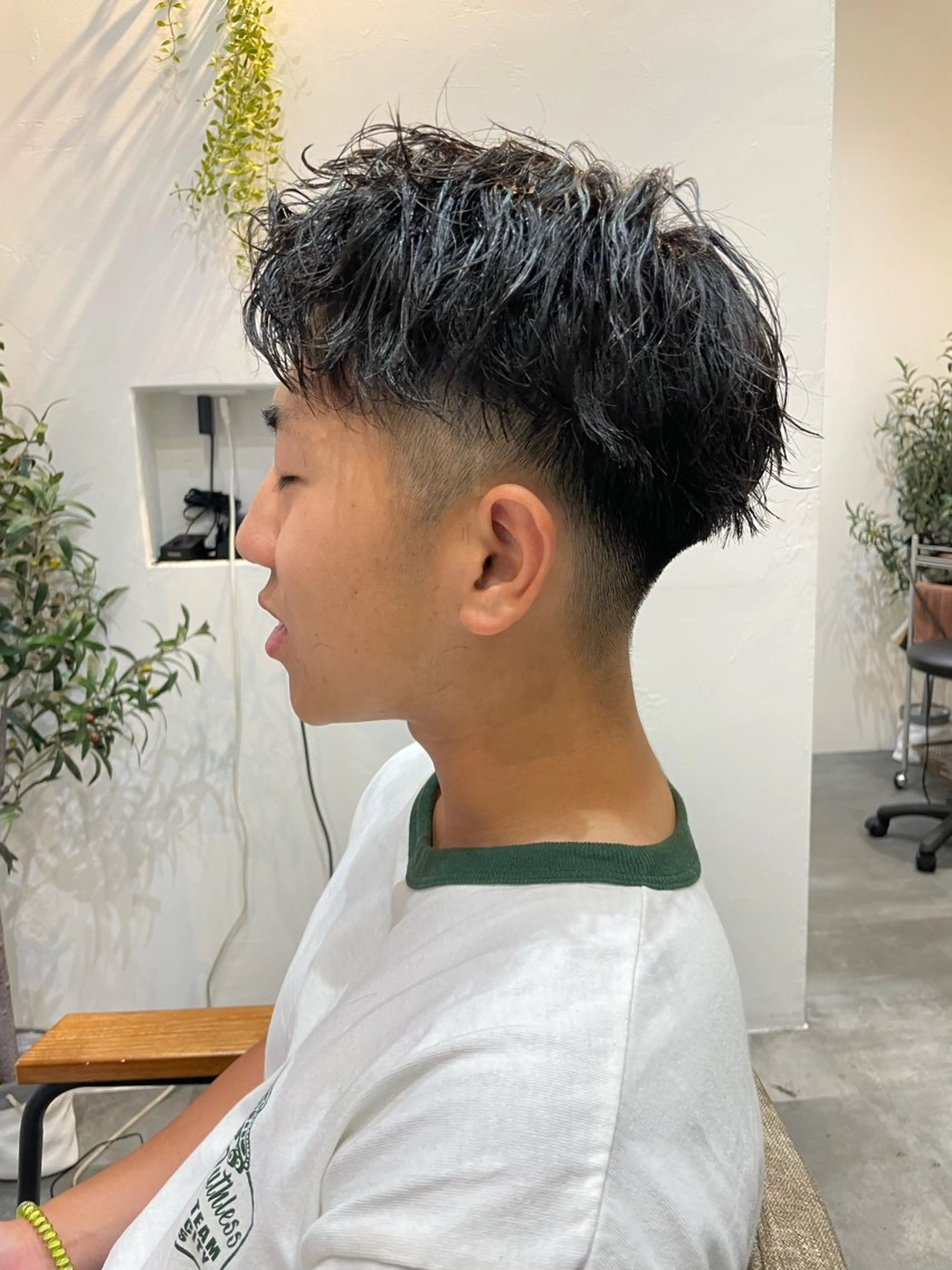 ショート パーマ ヘアアレンジ メンズ カット ヘアカラー パーマ ヘアセット 🔥メンズ特化🔥 木村 祐太のヘアスタイル