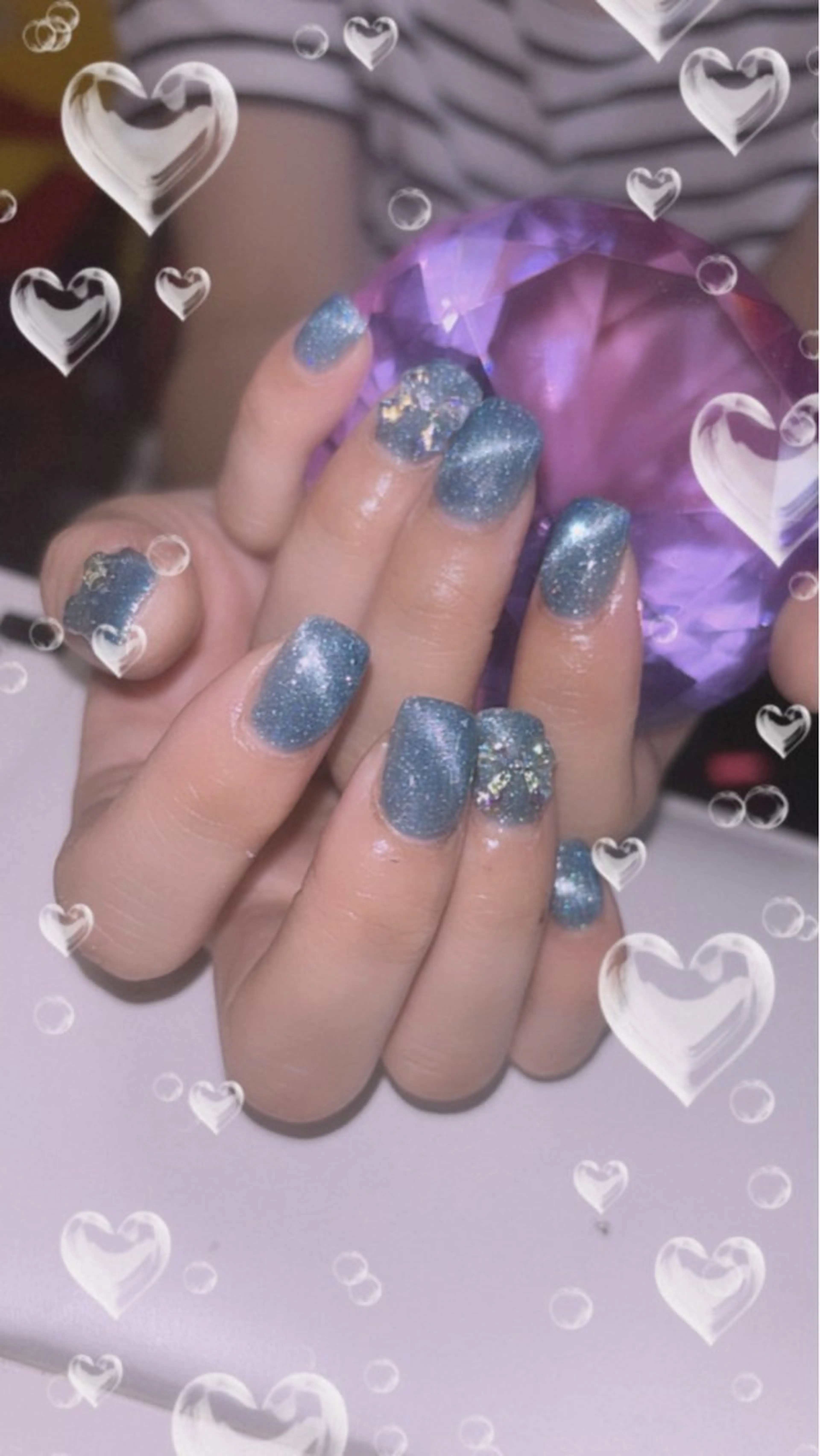 ネイル マグネットネイル NailSalona.k.a所属・k CHIORIのネイルデザイン
