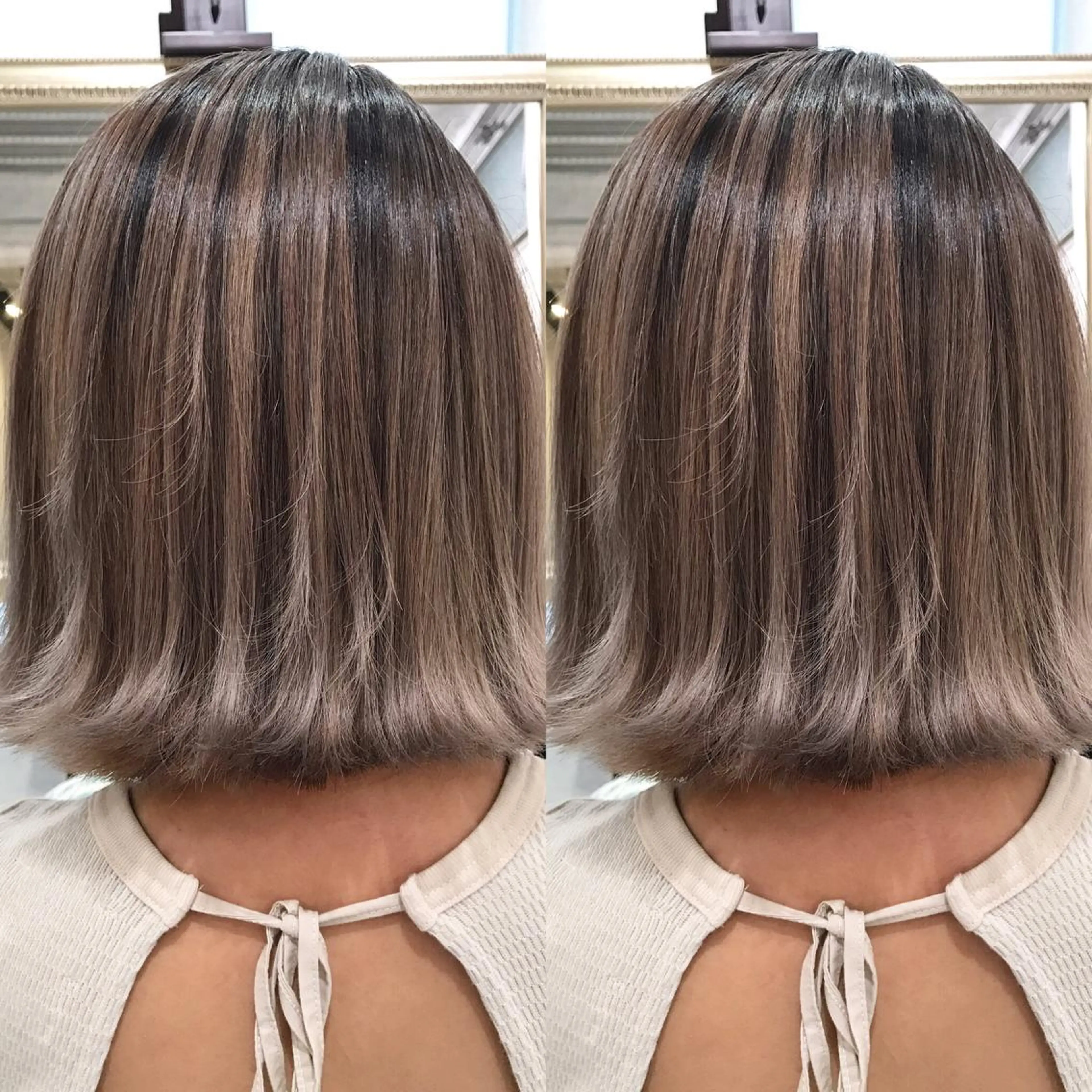 ショート カラー ヘアアレンジ ヘアカラー トリートメント BANK'S hair所属・💐ケラチン 髪質改善寺坂雄飛💐のヘアスタイル