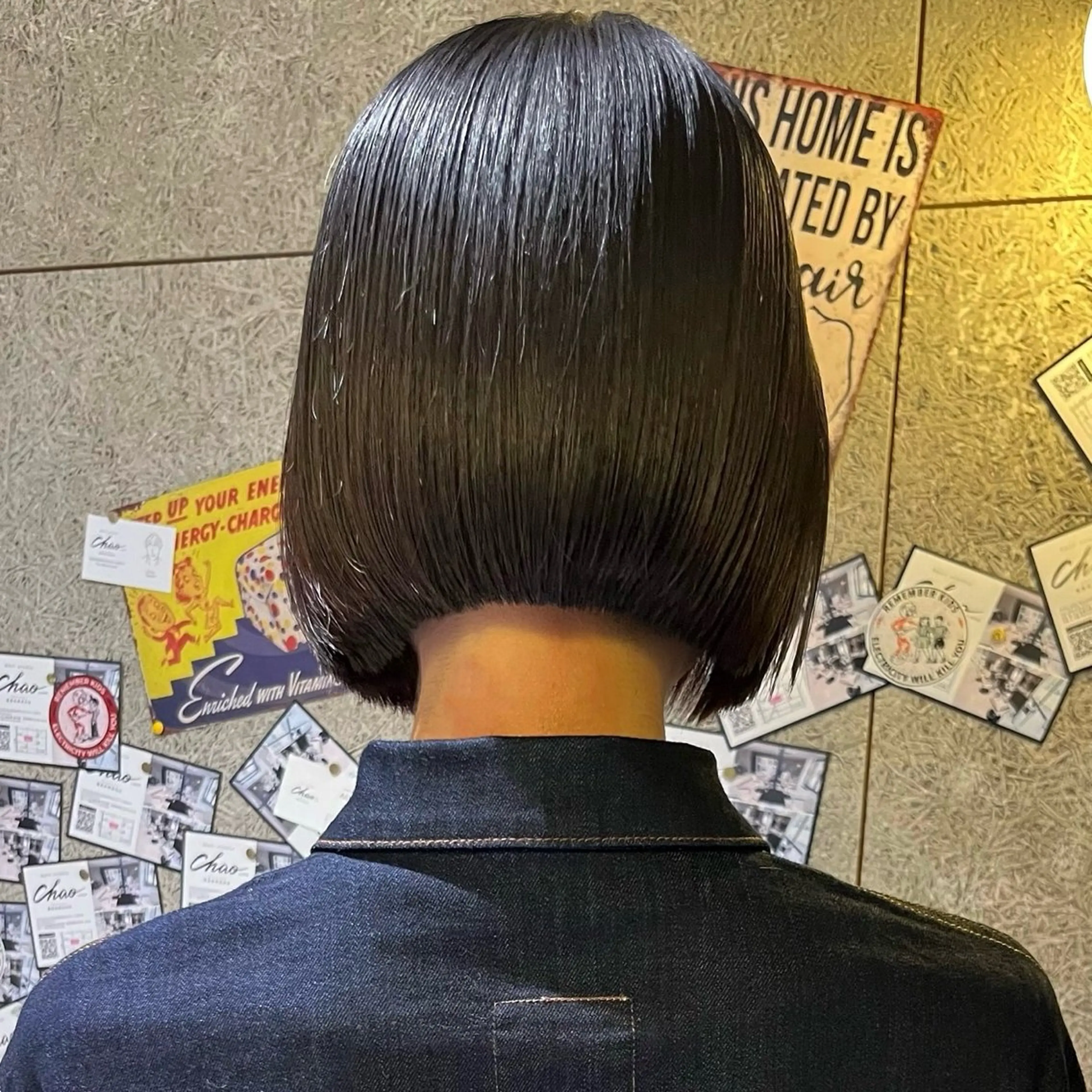 ショート ボブ/ショートボブ/ 岡山駅/別曽遥也のヘアスタイル