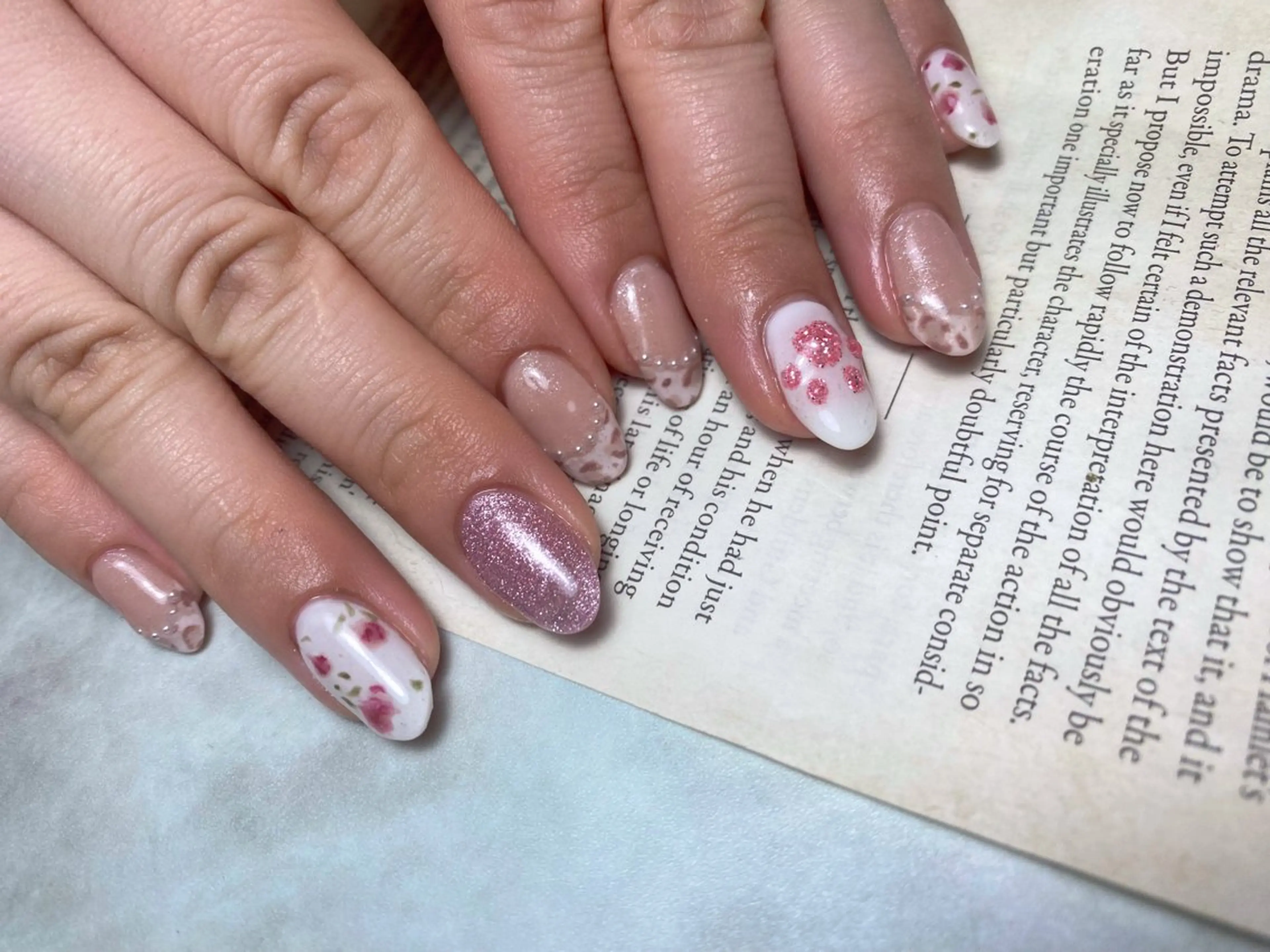 ネイル 持ち込み ハンドネイル 🌿Charme🌿 MAIのネイルデザイン