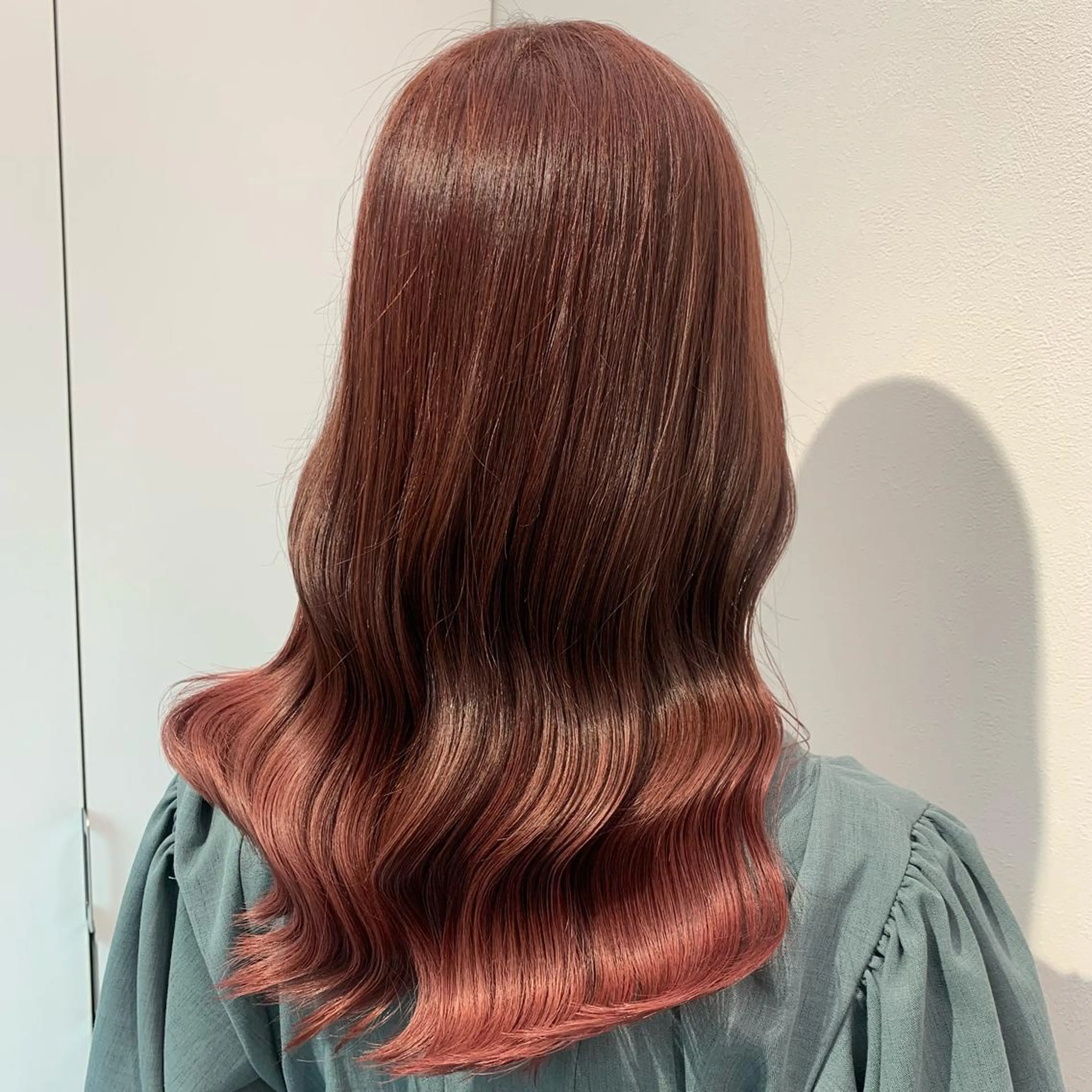 ミディアム カラー ヘアアレンジ 💕上野美容師☁ ブリーチ💖サワのヘアスタイル