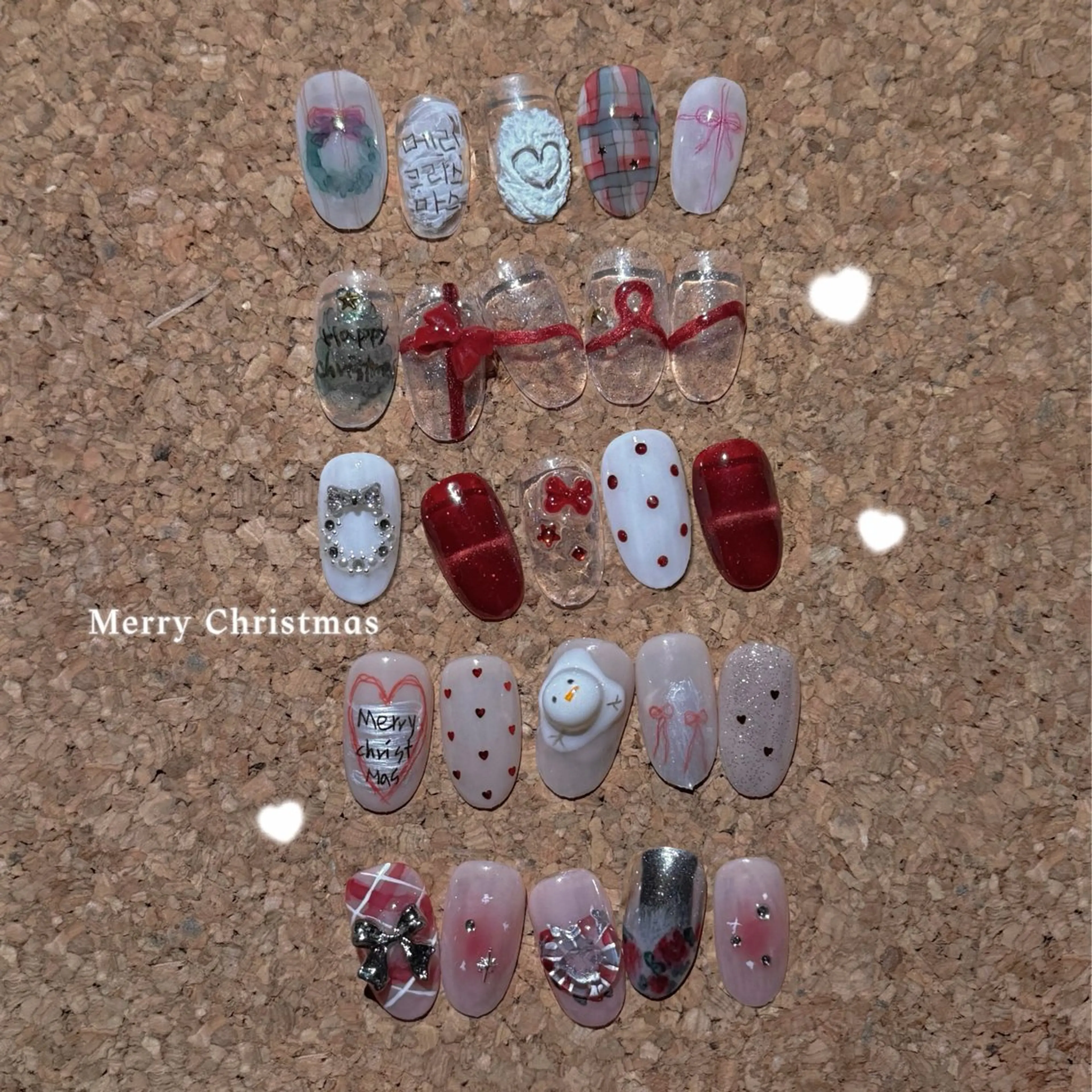 ネイル アートネイル 冬ネイル クリスマス ハンドネイル ゆ🌹 Y’s beautyのネイルデザイン