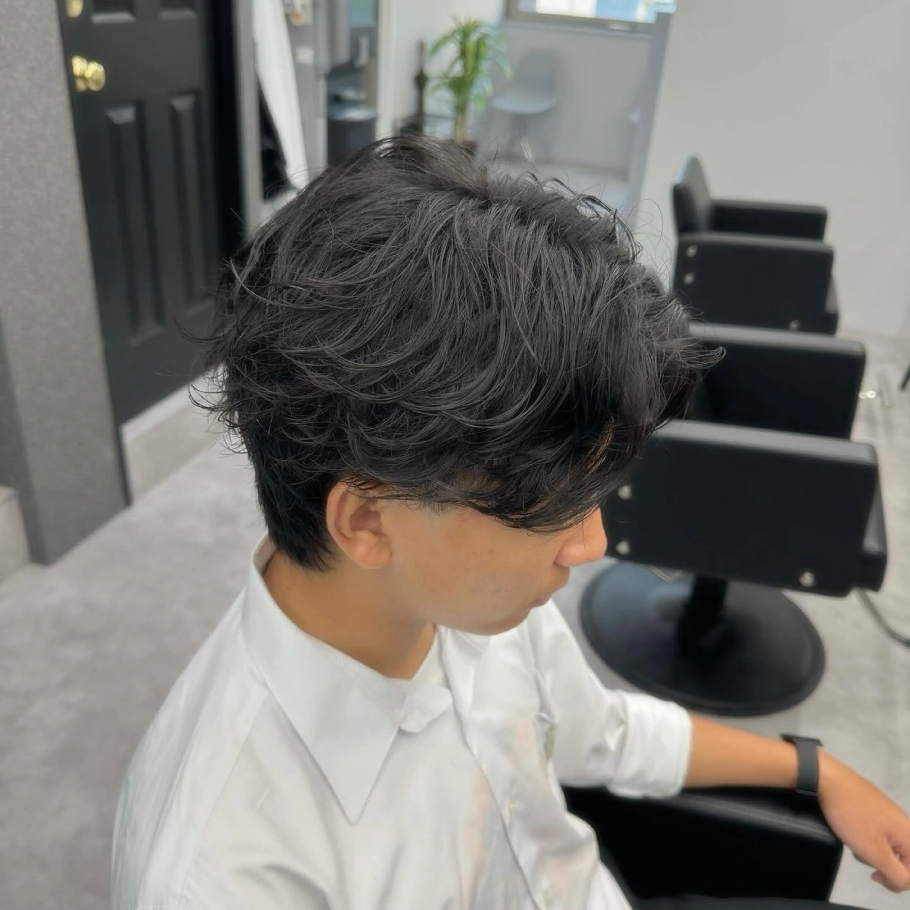 ショート パーマ 【曲がる縮毛矯正】 モデル募集🙋カツヤのヘアスタイル
