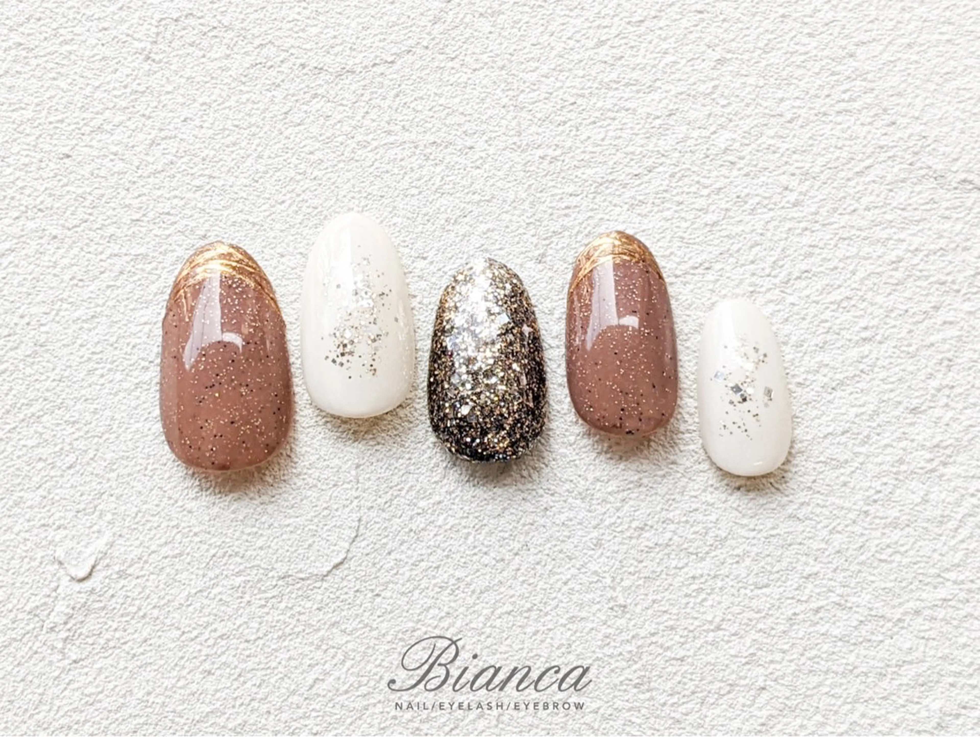 ネイル ハンドネイル Bianca栄店 みさと店長のネイルデザイン
