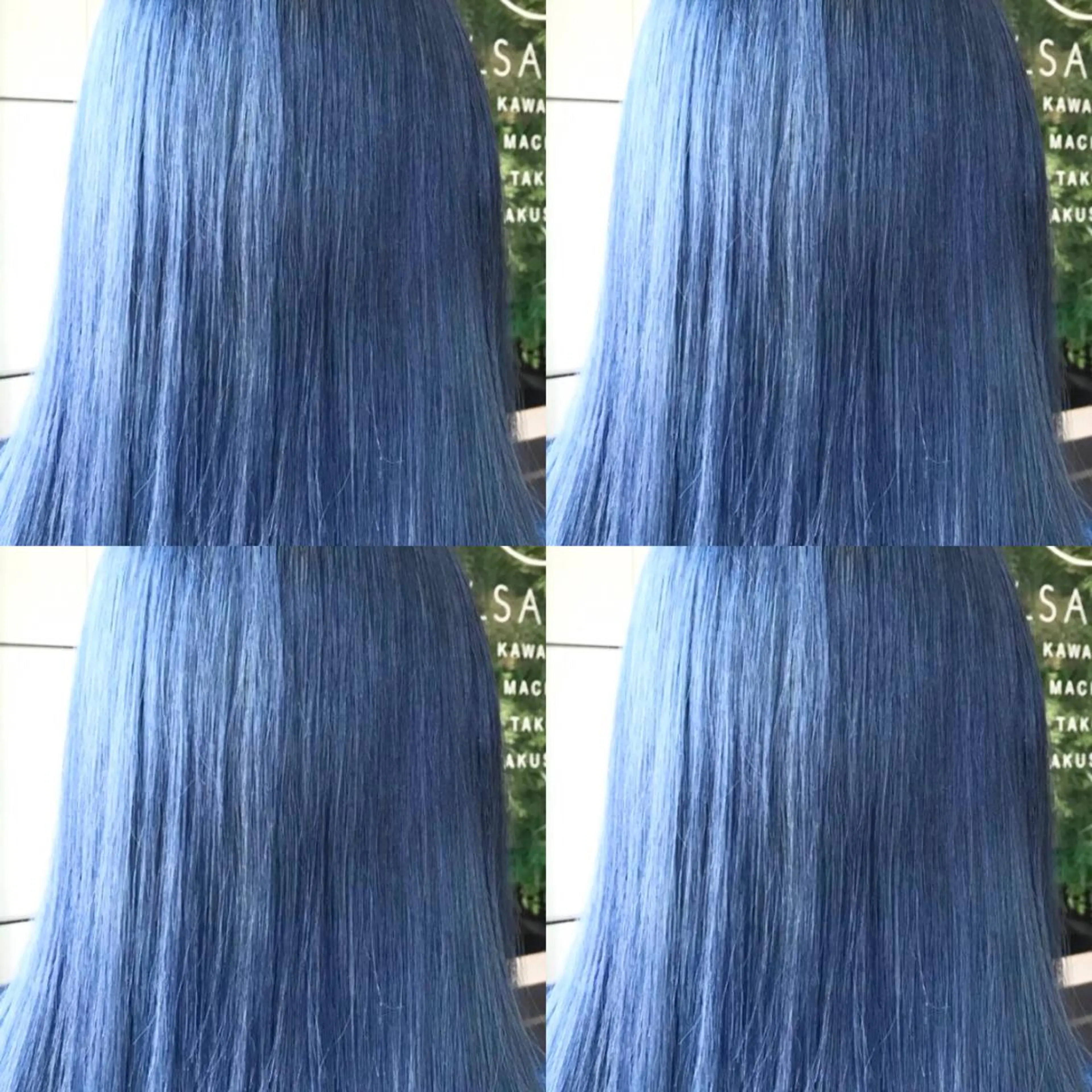 ミディアム カラー ヘアカラー Hanna by W_SALONのヘアスタイル