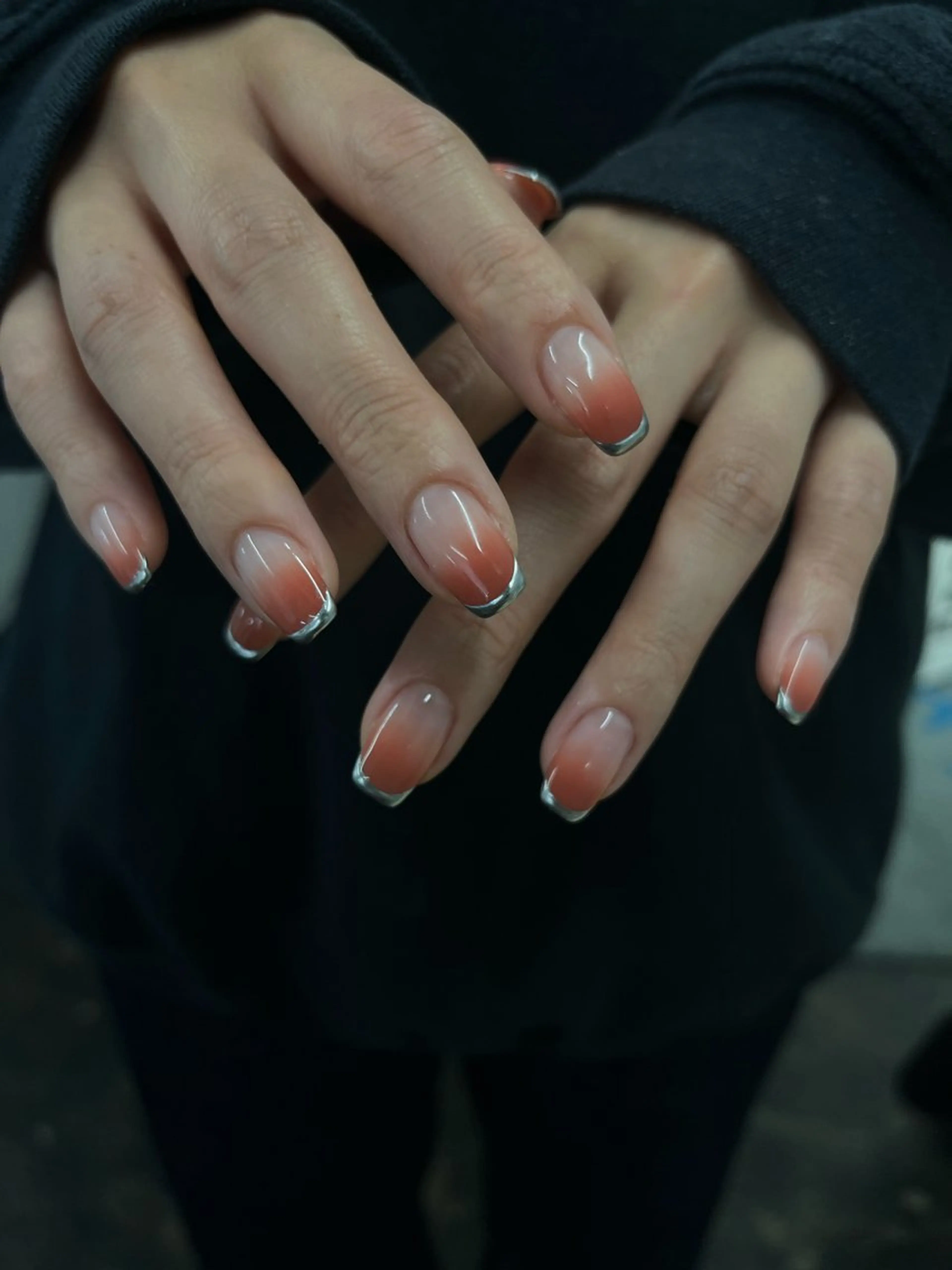 ネイル ハンドネイル rina ニュアンス♡ワンホンのネイルデザイン