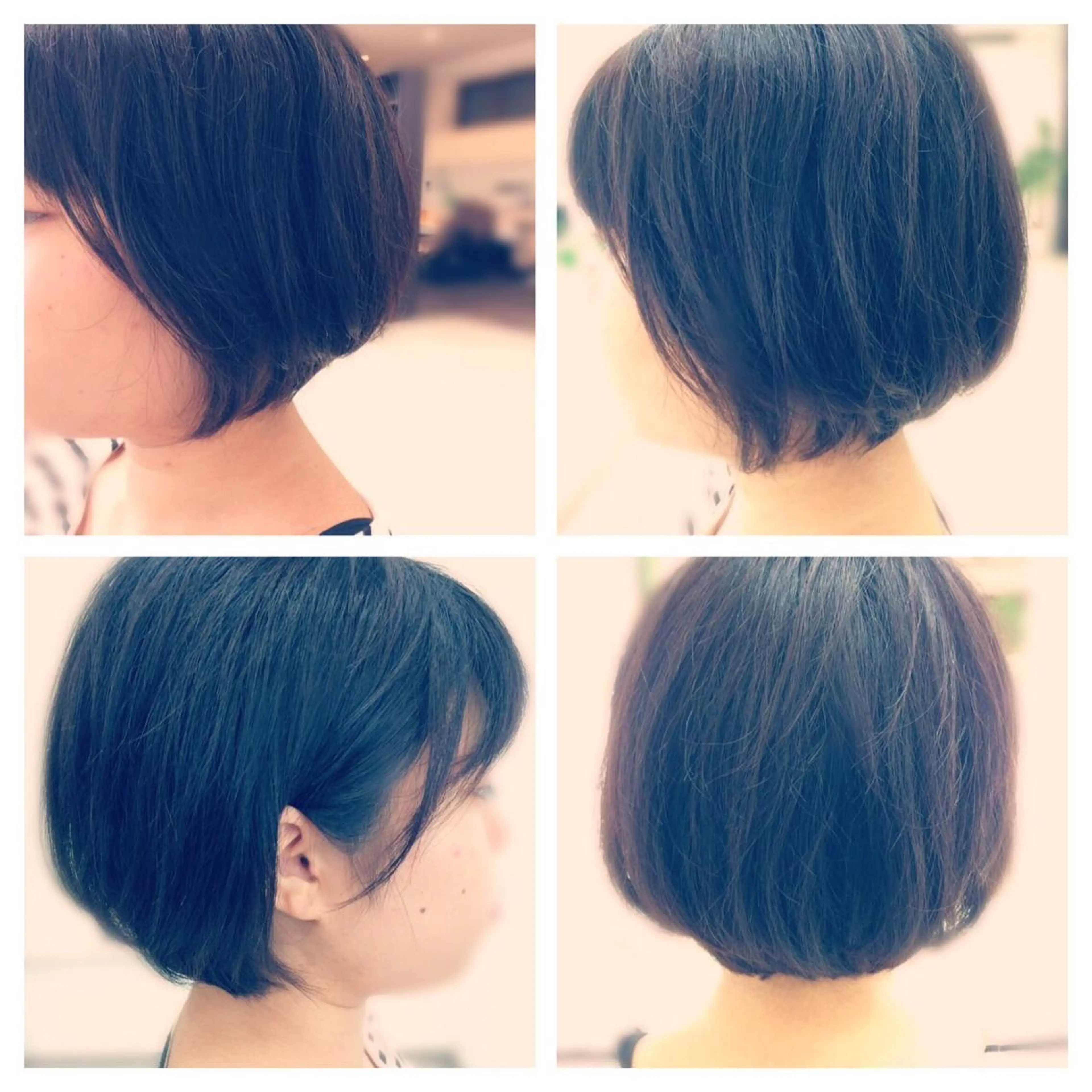 ショート ボブ いけだ ゆうのヘアスタイル