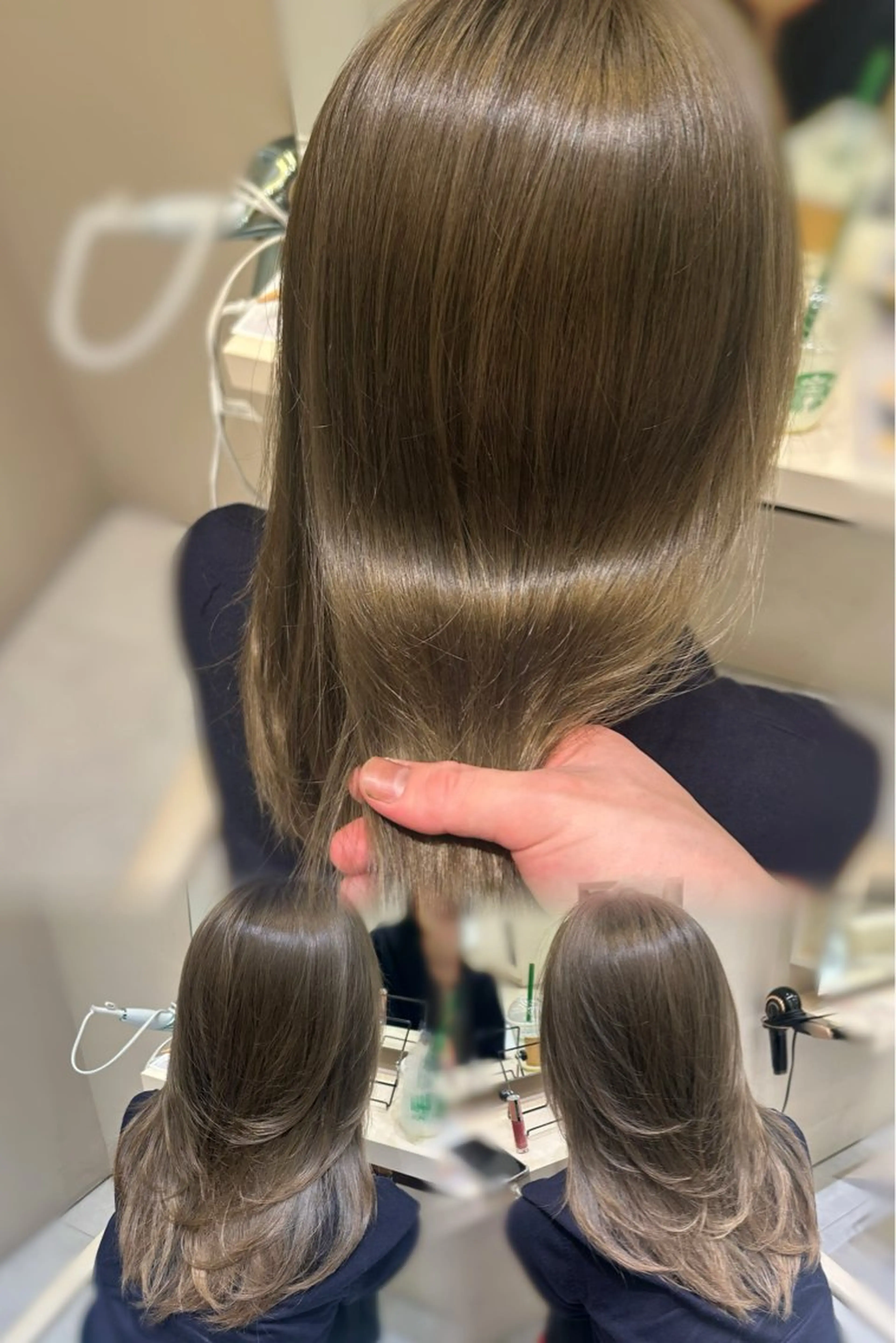 ロング カラー カット ヘアカラー ダブル カラー✨たくみのヘアスタイル