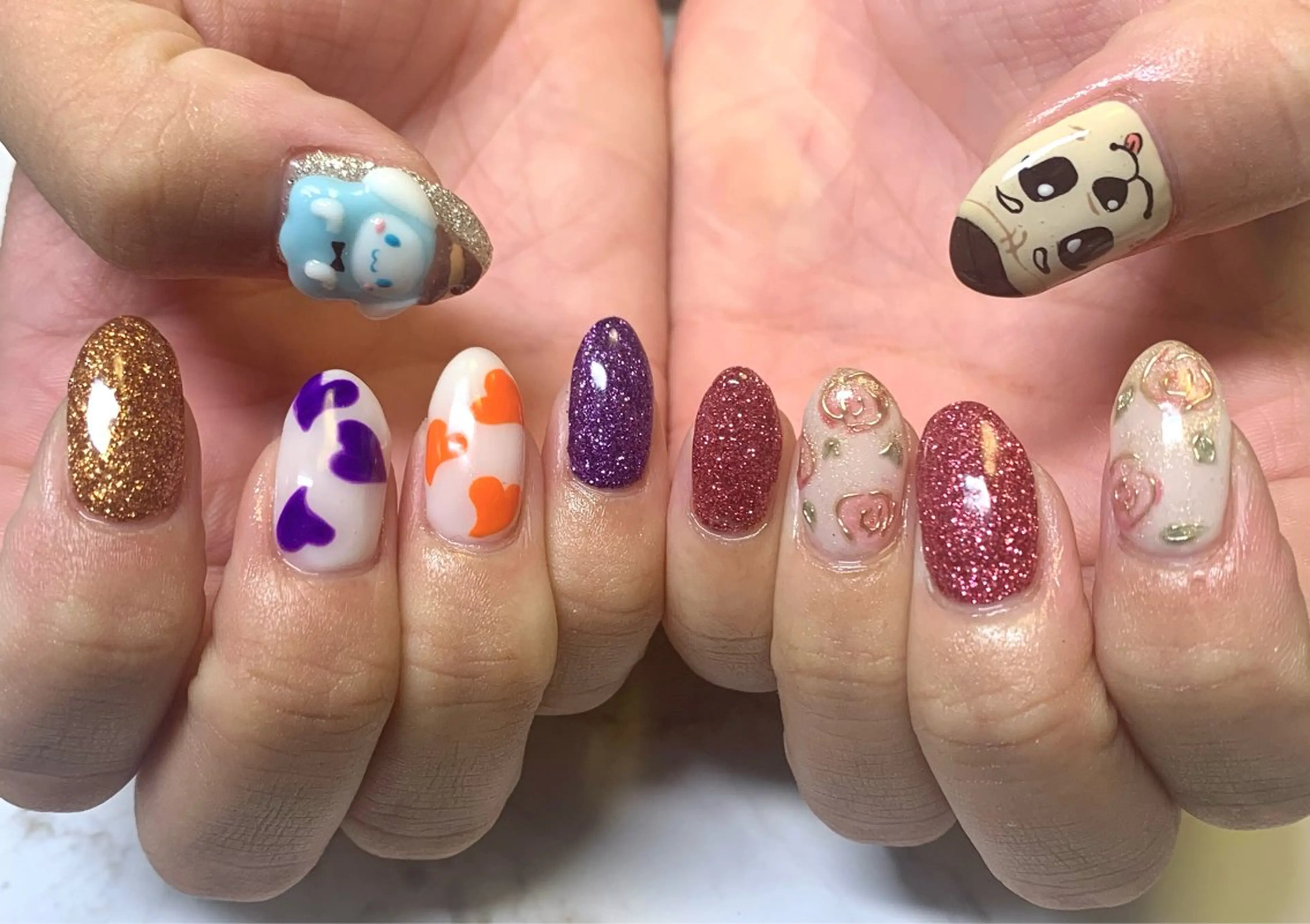 ネイル ハンドネイル Luar nail所属・石谷月 Luar nailのネイルデザイン