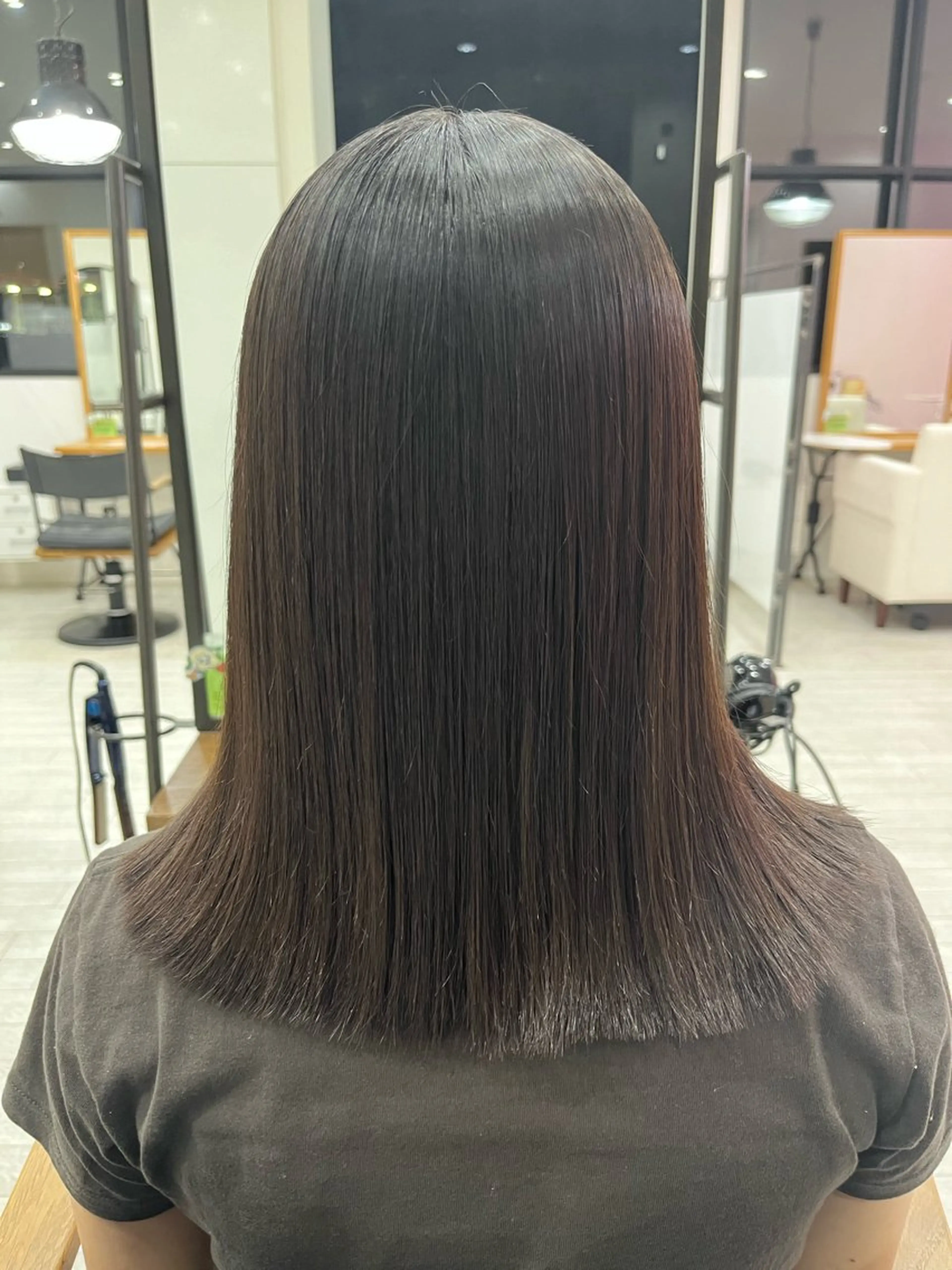 セミロング 南雲 優佑のヘアスタイル