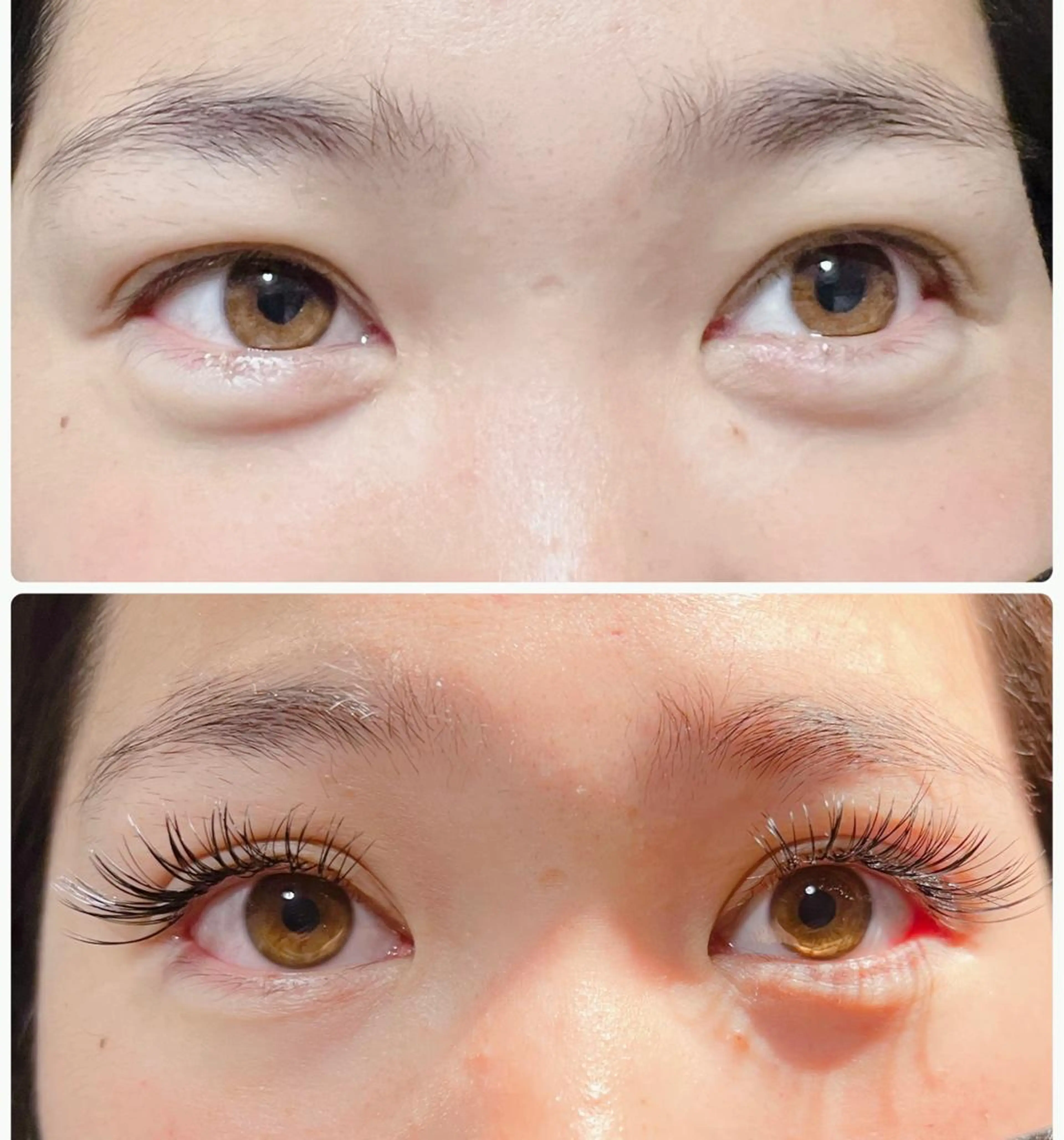 マツエク・マツパ 目尻長め マツエク eyelist Asamiのマツエク・マツパデザイン