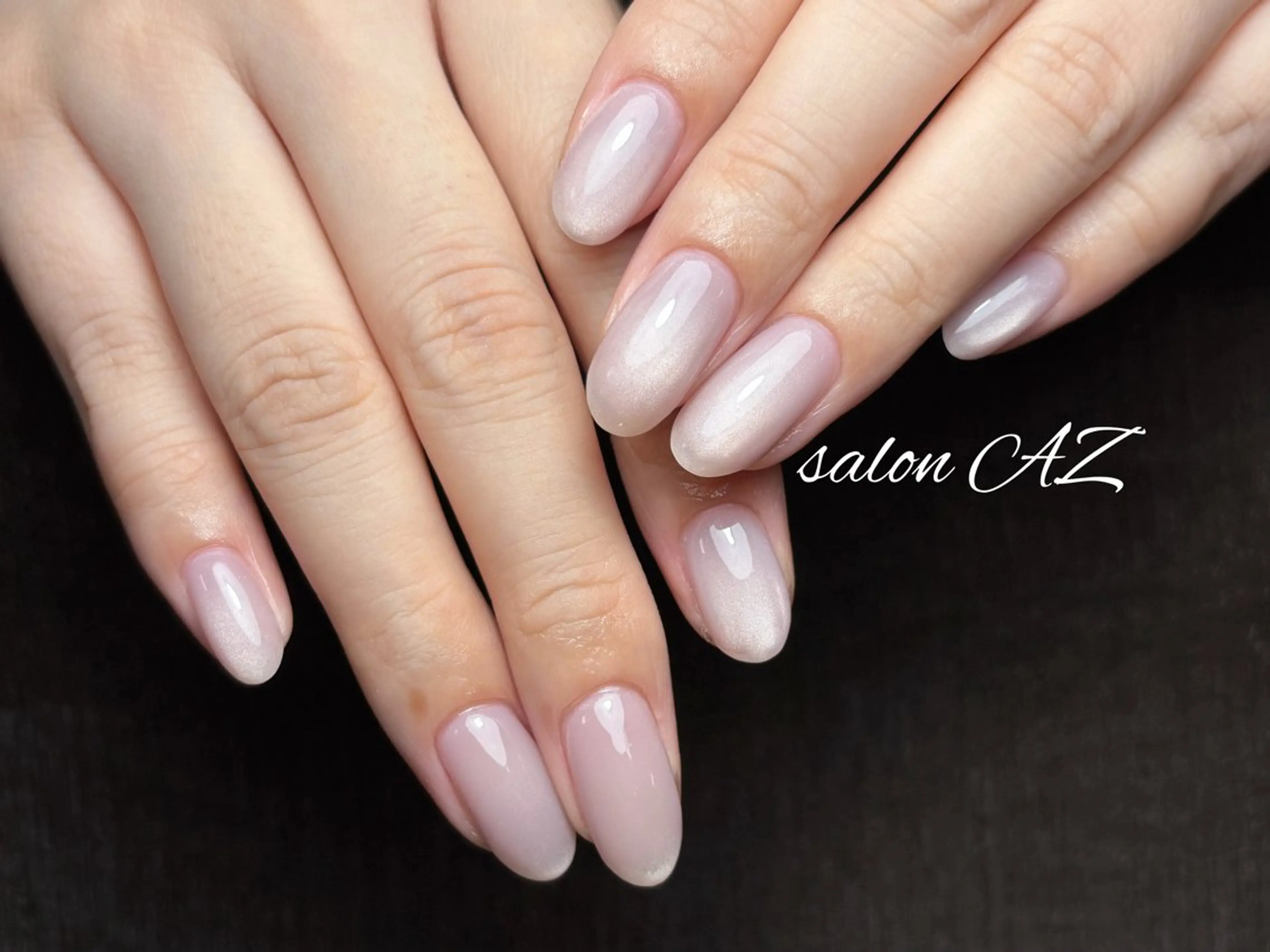 ネイル アートネイル 長さ出し フットネイル フレンチネイル ジェルネイル ハンドネイル salonAZ トップネイリストのネイルデザイン