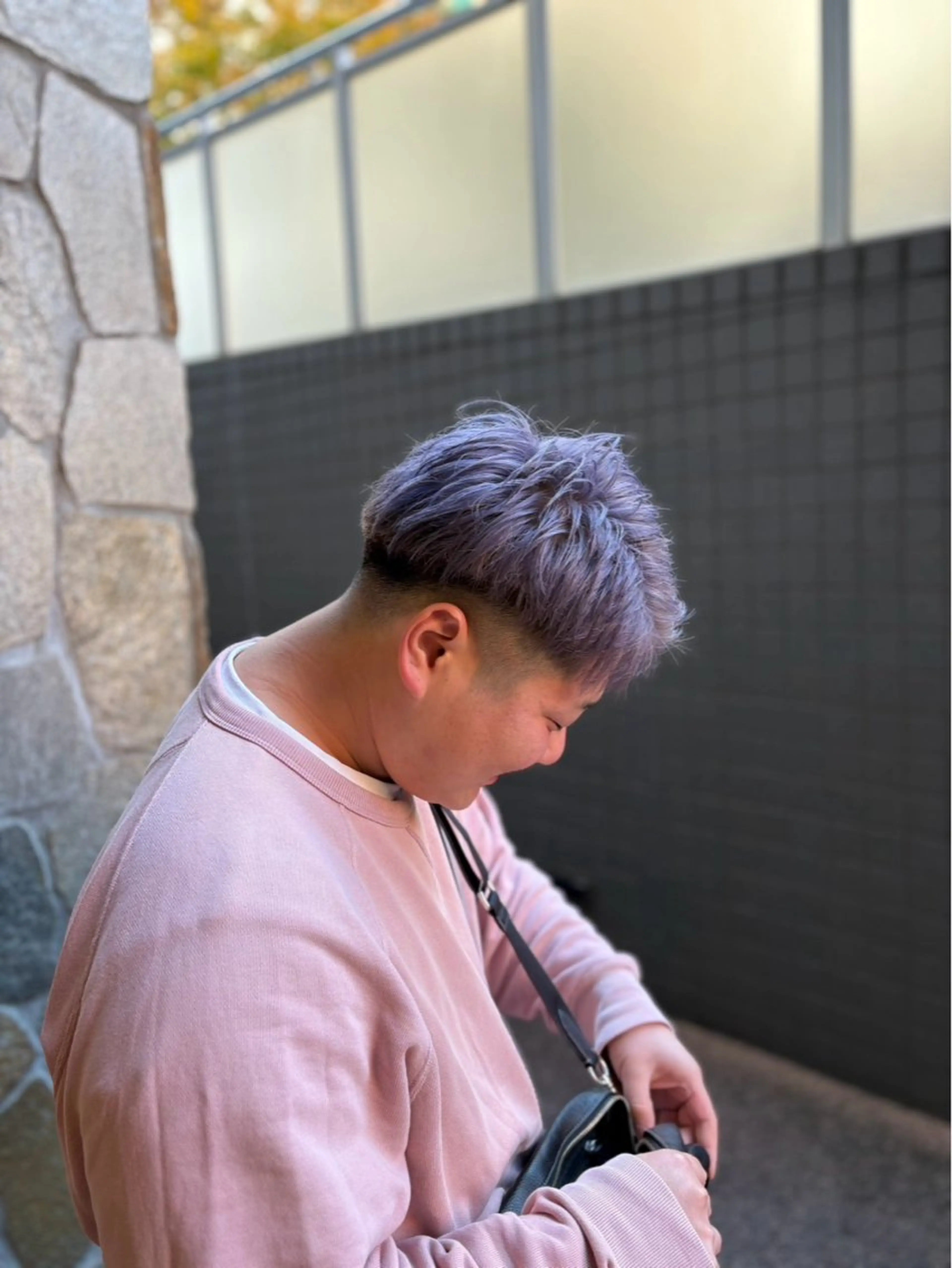 カラー メンズ hair＆make EARTH センター南店所属・メンズ特化🌈 石原衛志🌈のヘアスタイル