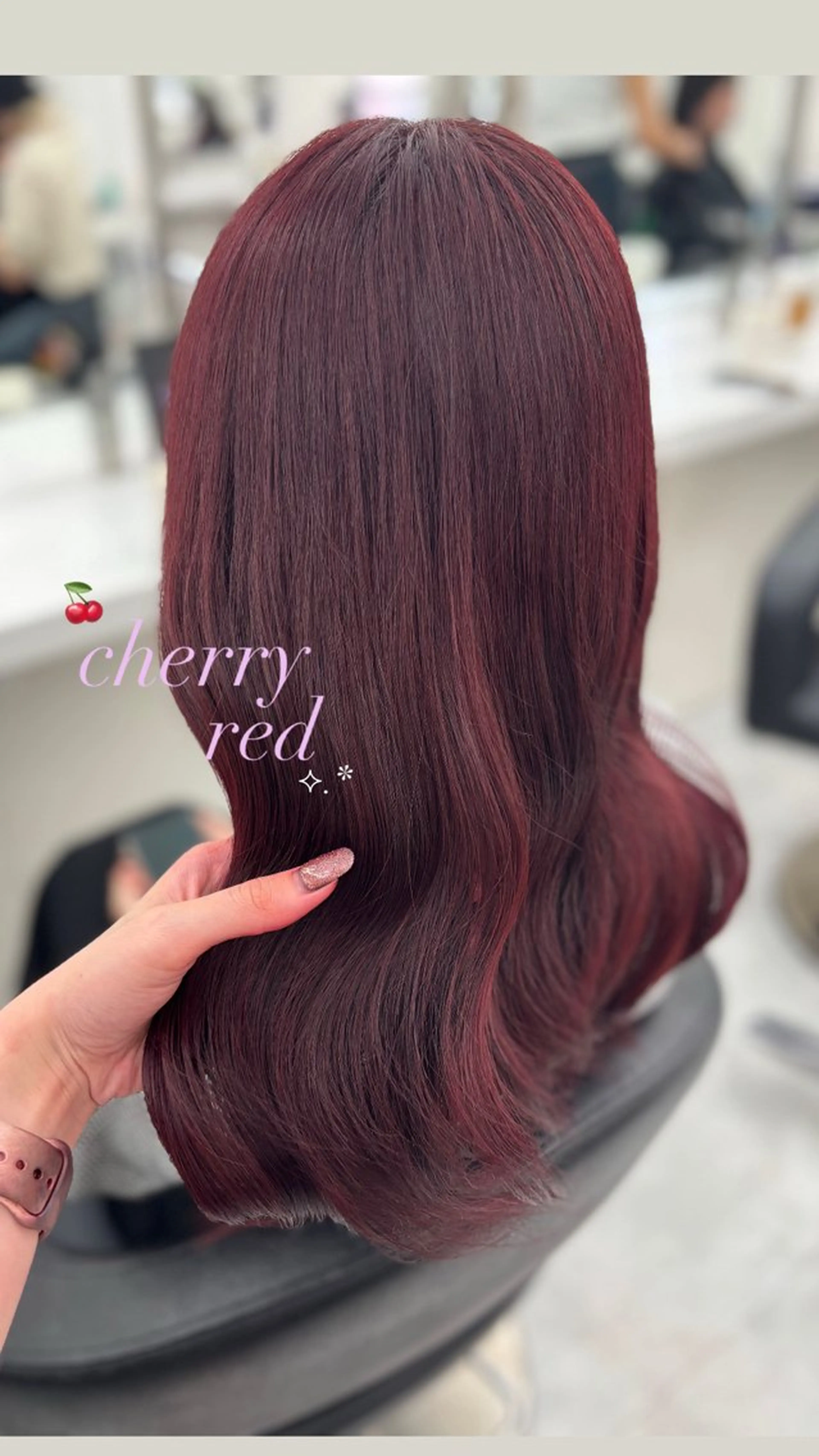 セミロング Hina🎀♡ 暖色/縮毛のヘアスタイル
