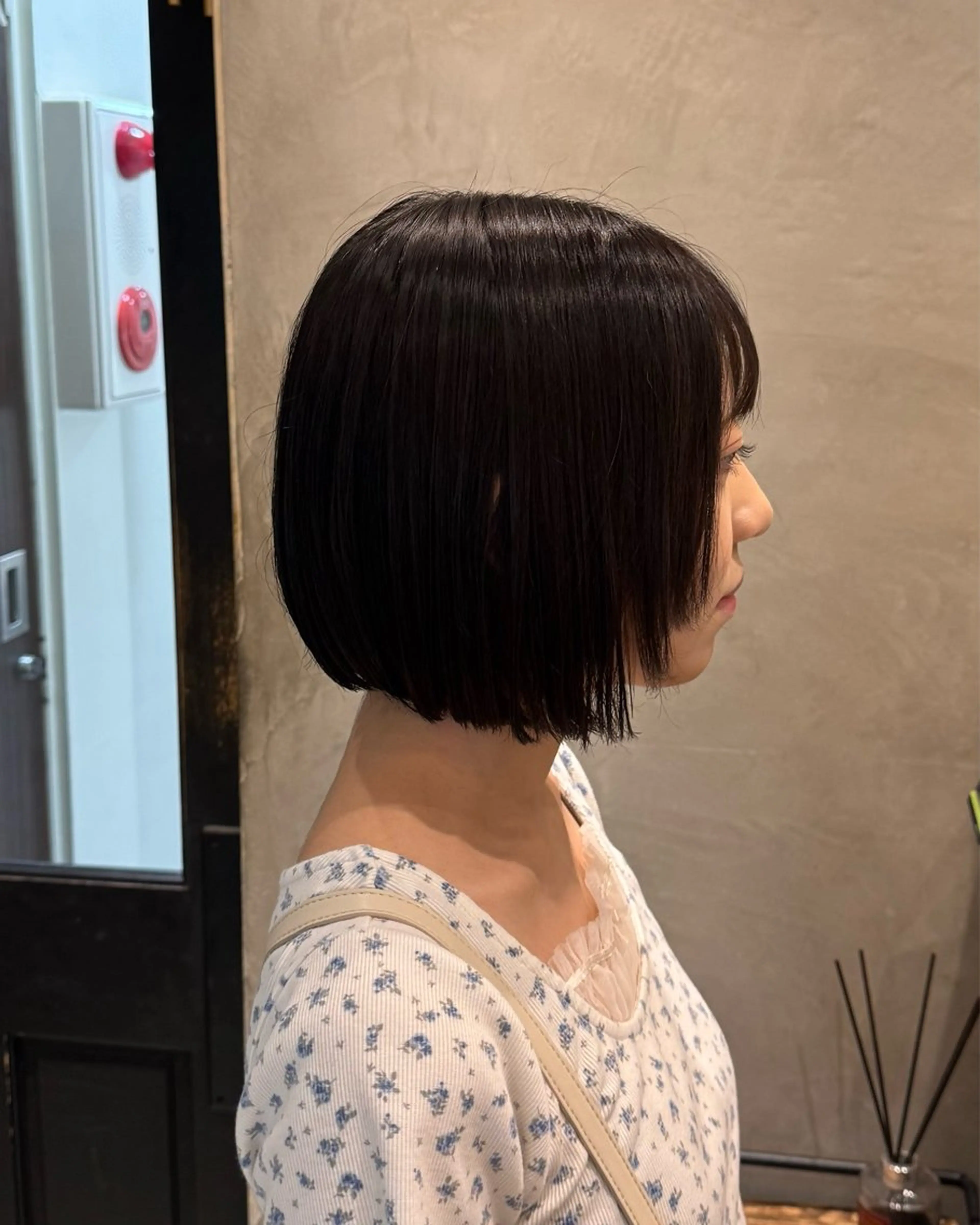 ショート カット ヘアカラー トリートメント フルノコウキ/新宿/ レイヤーボブ/韓国風のヘアスタイル