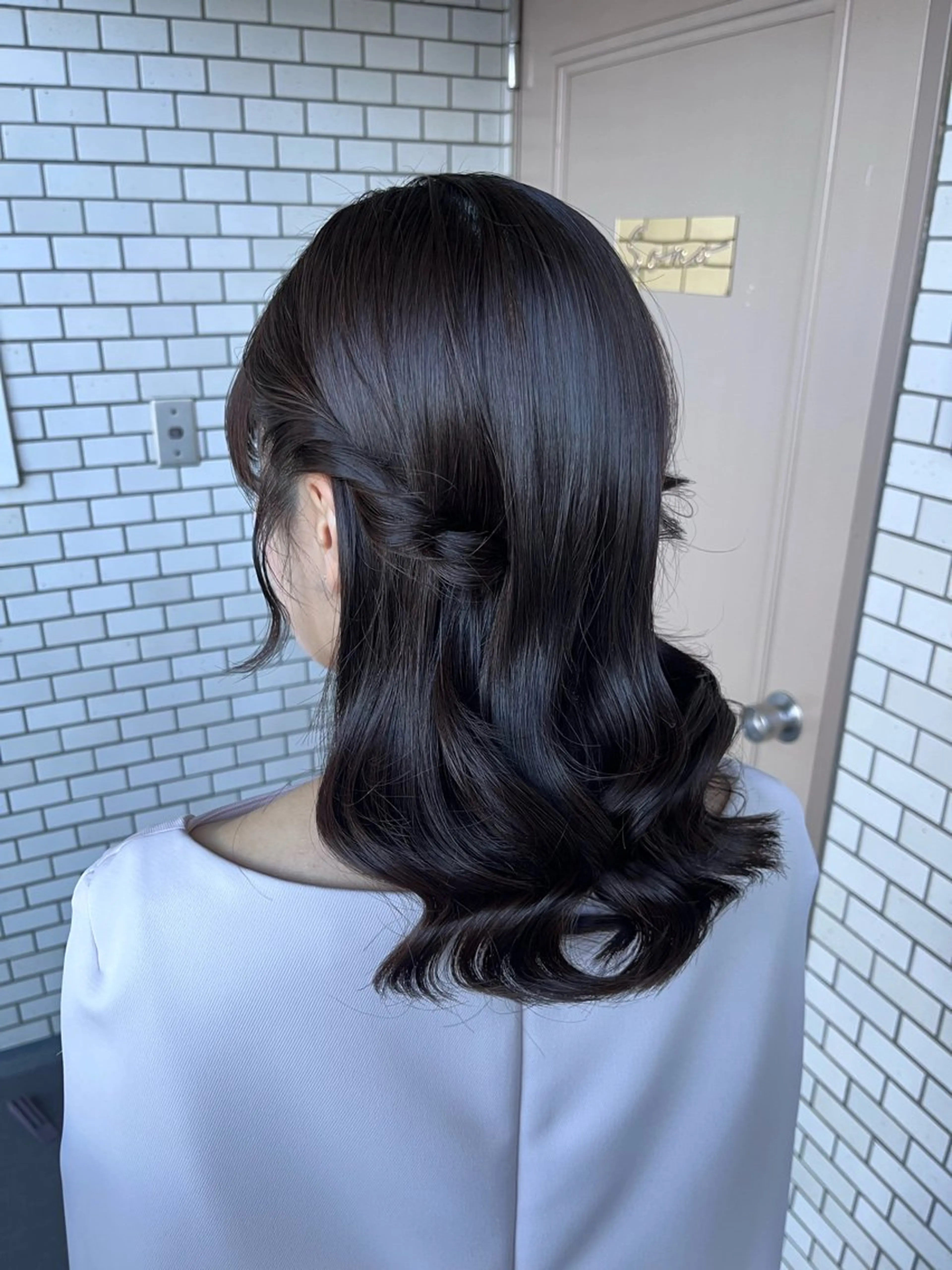 ヘアアレンジ ヘアセット 参列 ✽ 推し活ヘア 💕ゆり🐈🐾のヘアスタイル