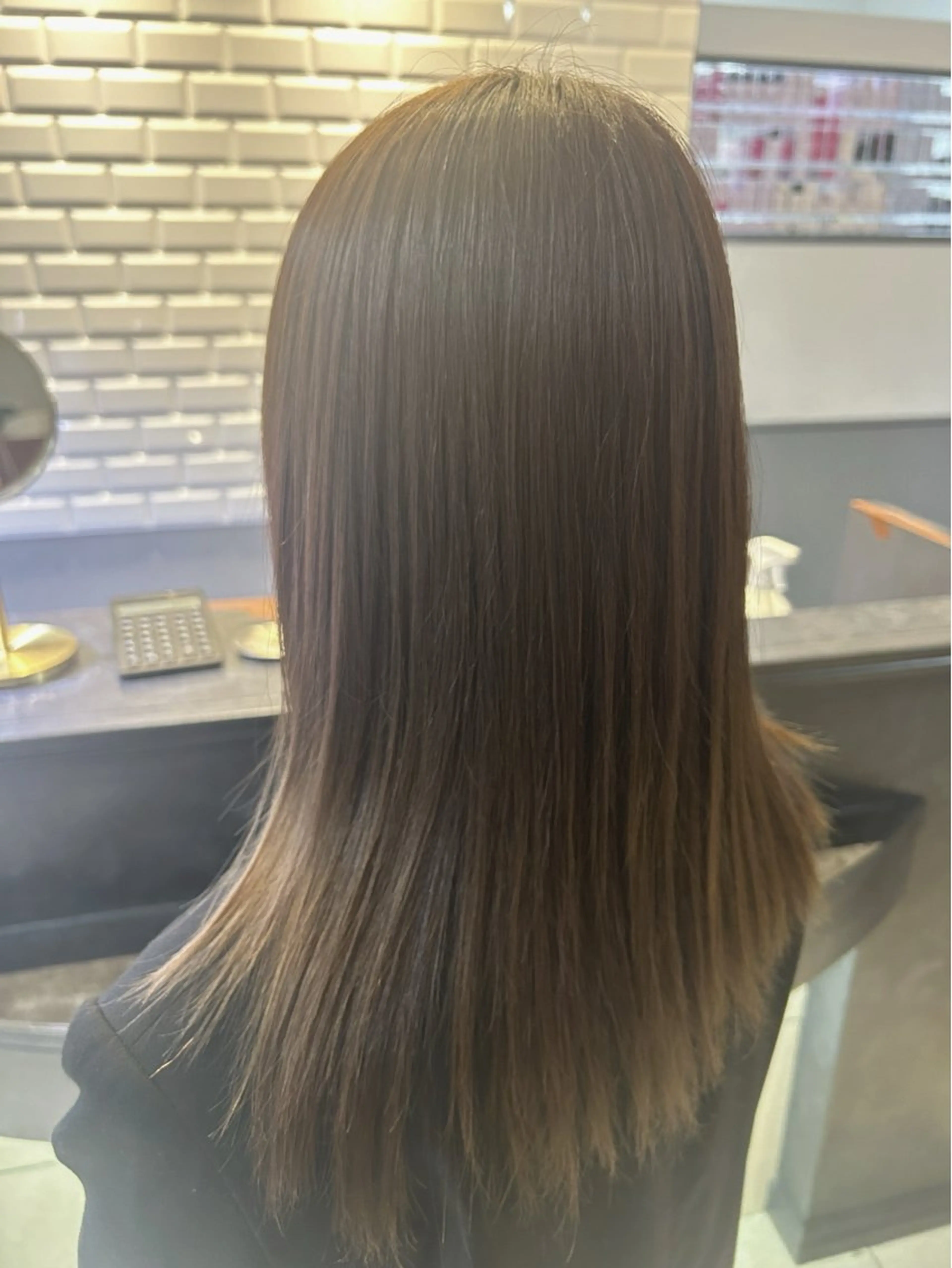 セミロング 縮毛矯正 トリートメント ヘッドスパ 🧊鎌田 拓磨🧊のヘアスタイル