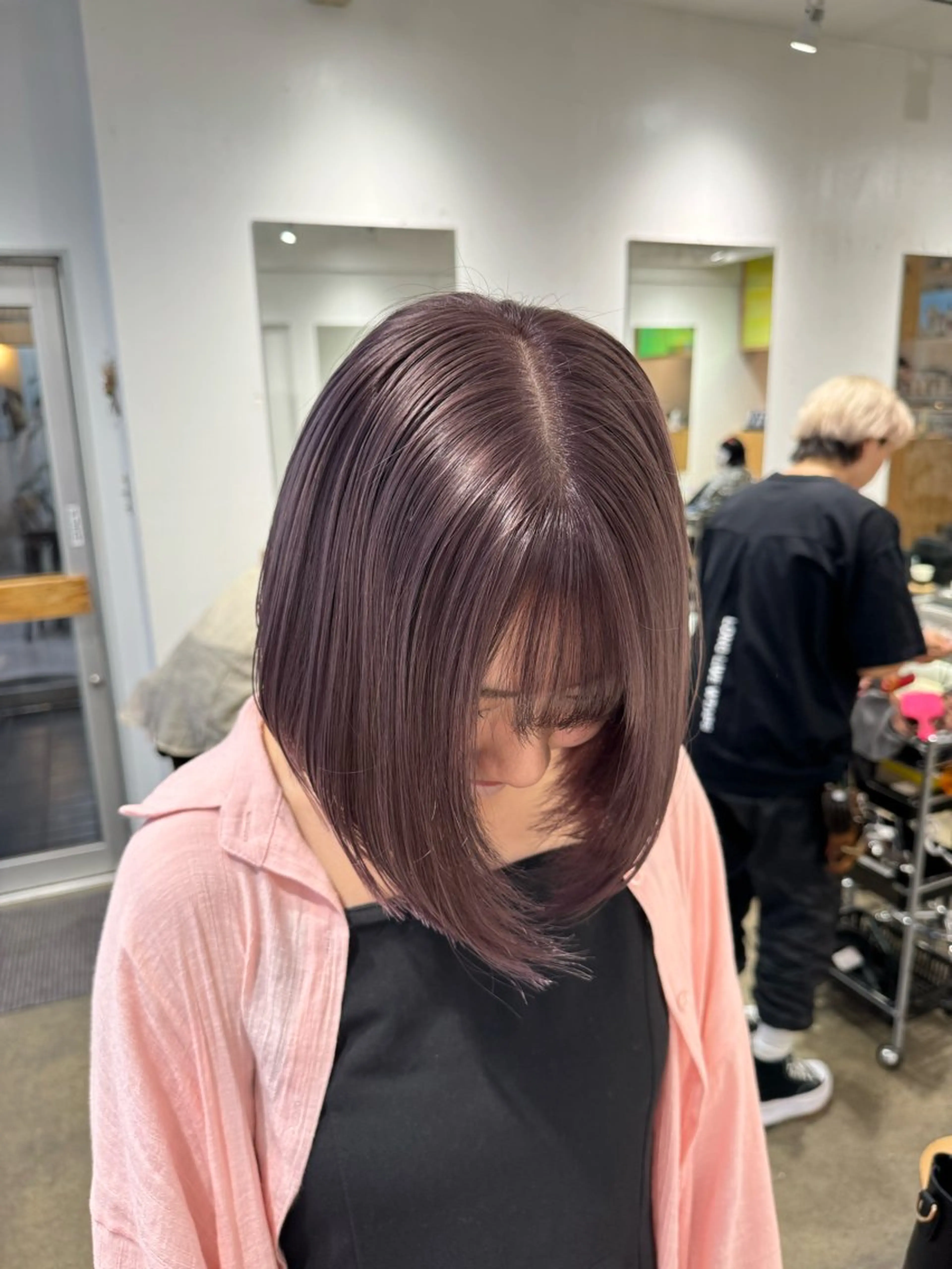 ショート ヘアカラー JUNYA 海外ガールヘアのヘアスタイル