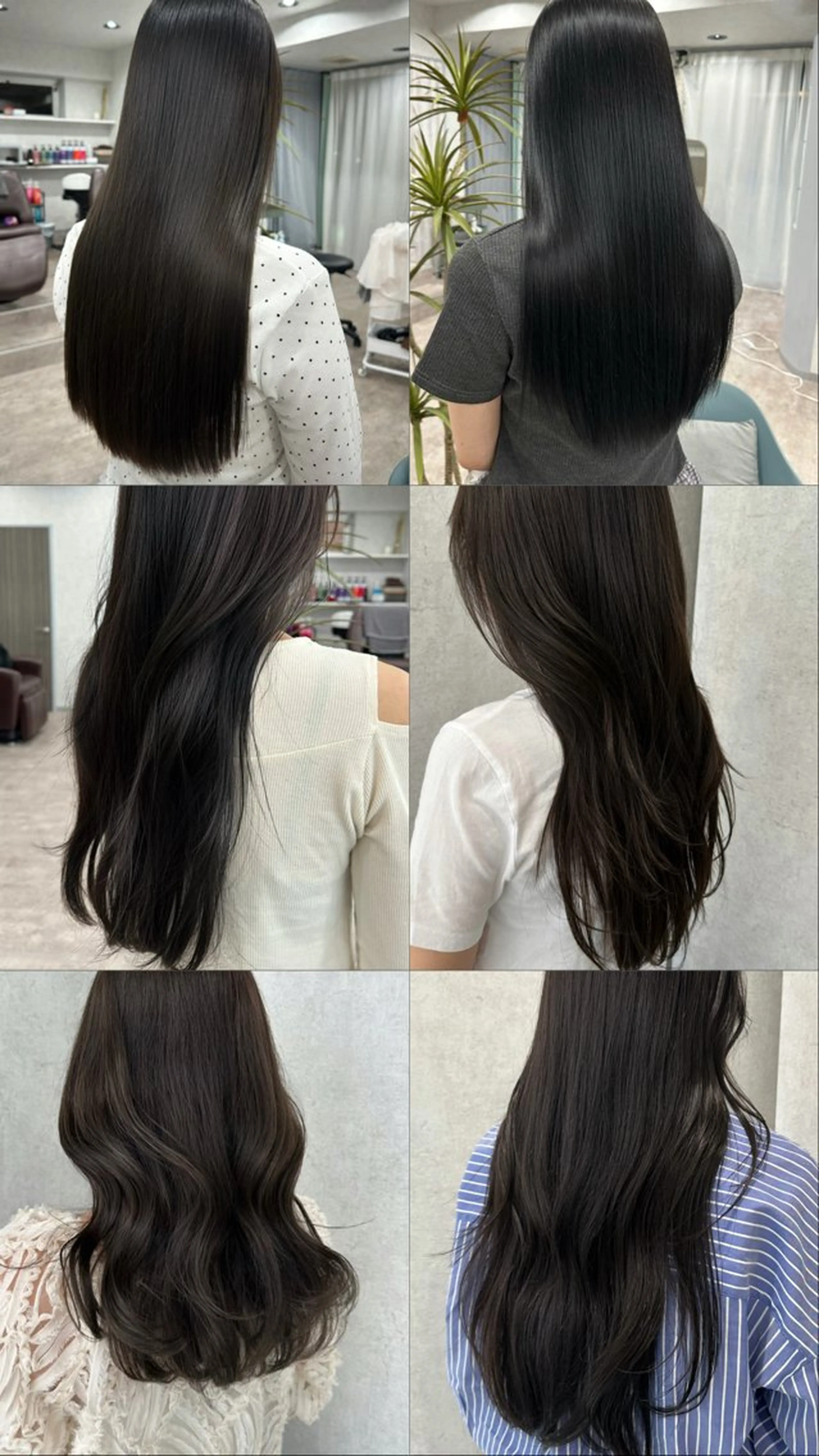 ロング カラー カット ヘアカラー トリートメント v-lab studio所属・韓国レイヤーカット/ 艶カラー/ noaのヘアスタイル