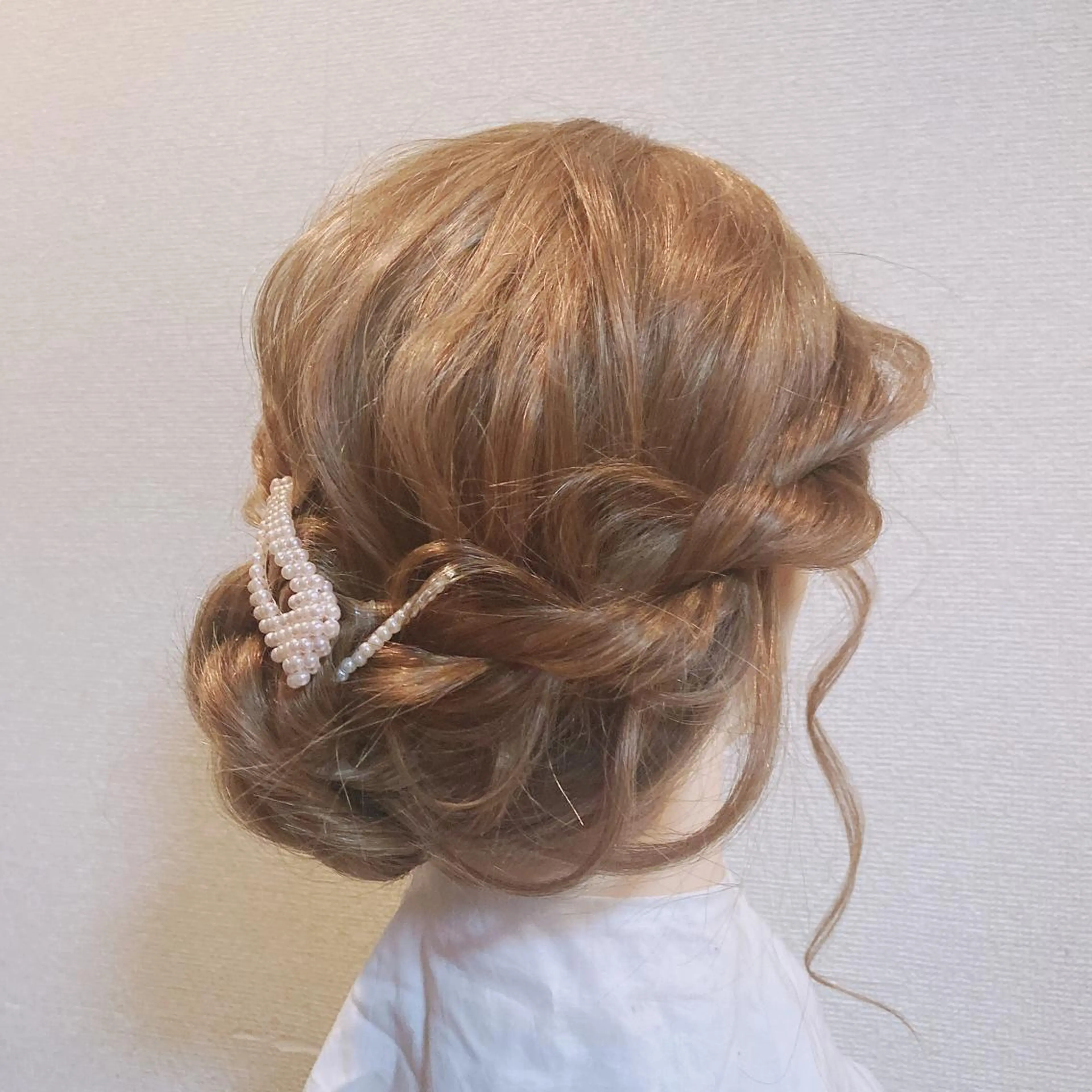 ミディアム ヘアアレンジ 三つ編み an池袋本店所属・🌷吉野ひかり🌷 カットモデル募集✂️のヘアスタイル