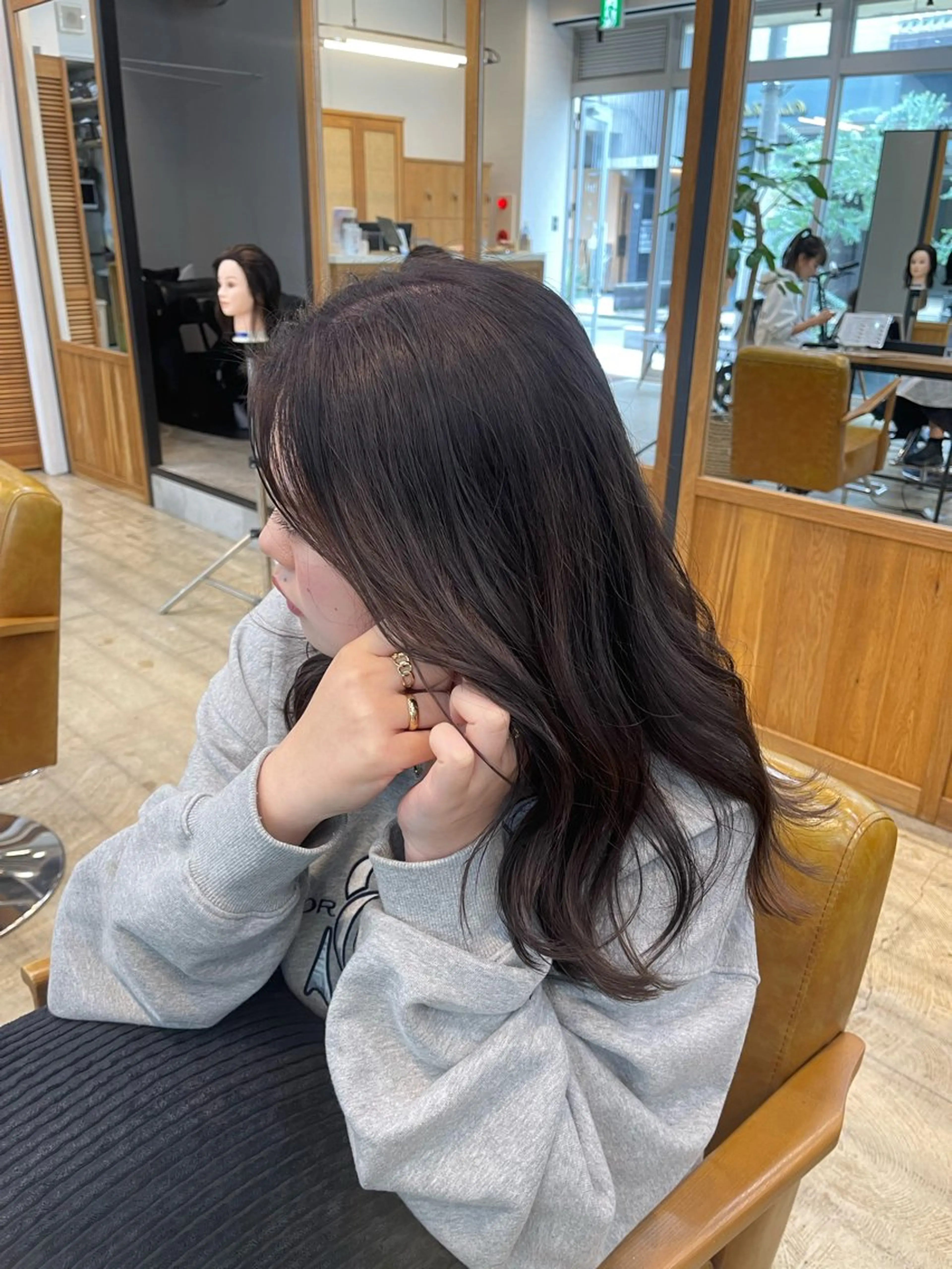 セミロング jr.stylist 小島千穂🎀のヘアスタイル