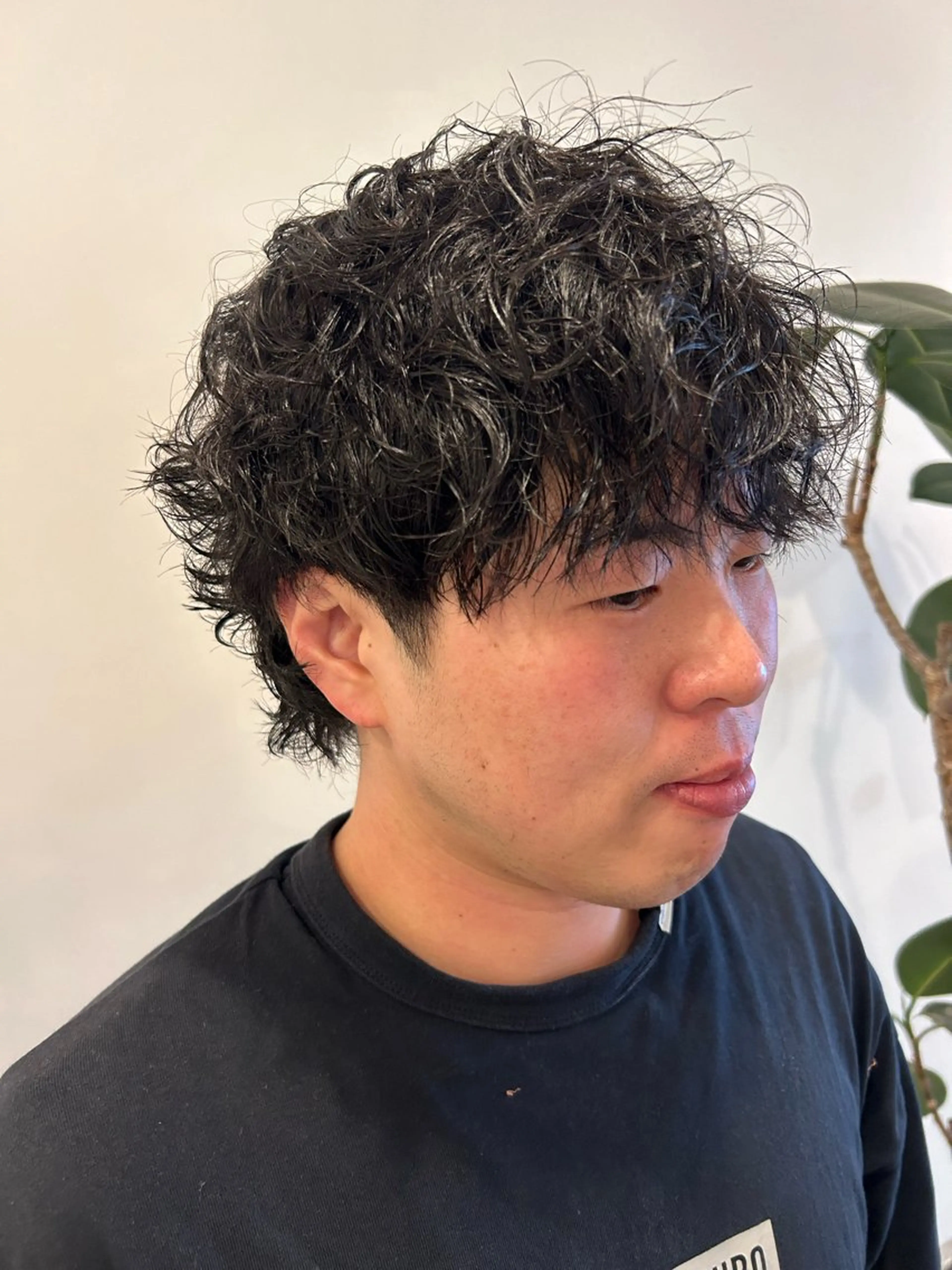 パーマ メンズ カット パーマ SHIHO 《BASE.》のヘアスタイル