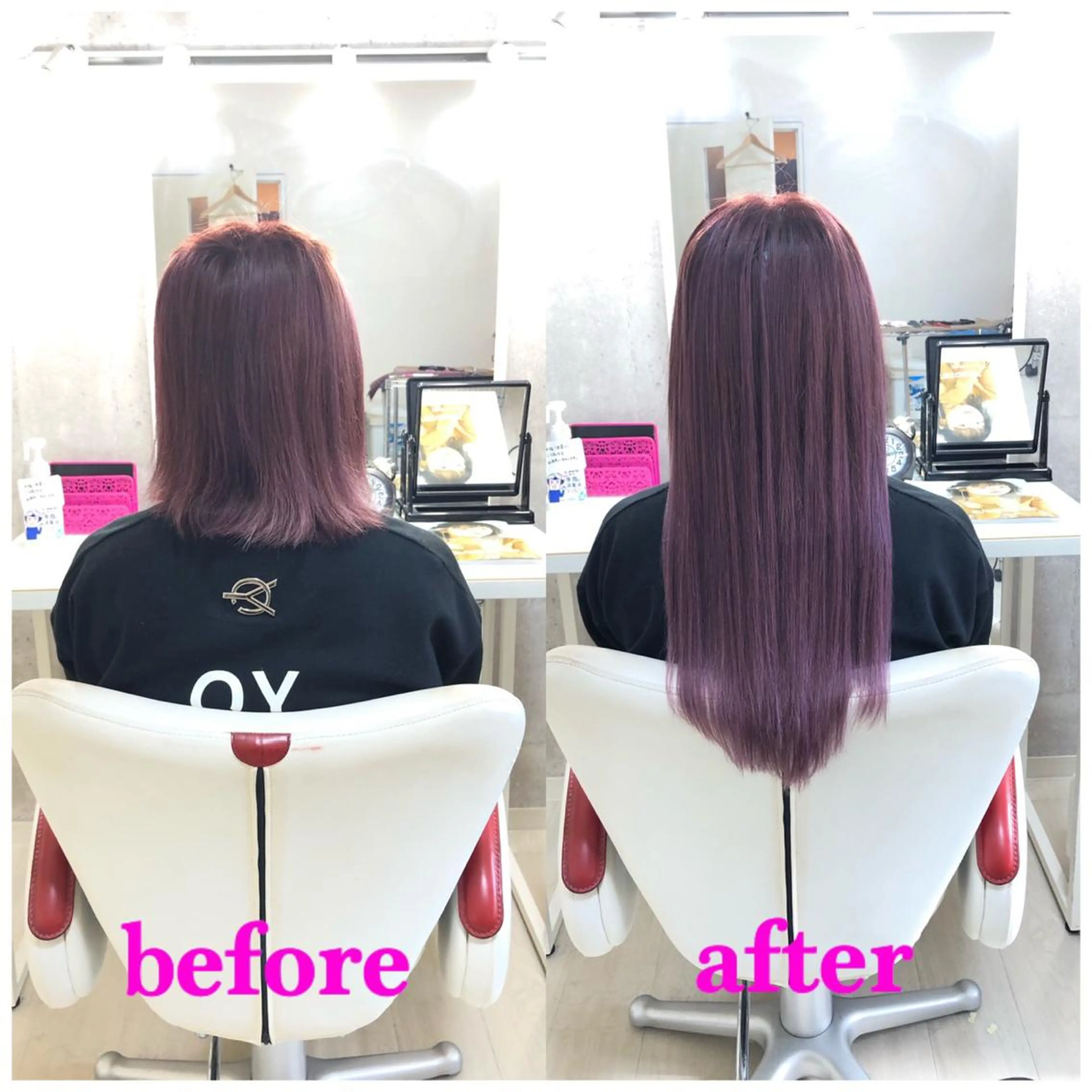 ロング エクステ ドレスアップ心斎橋店所属・🌸ドレスアップ 心斎橋店🌸のヘアスタイル