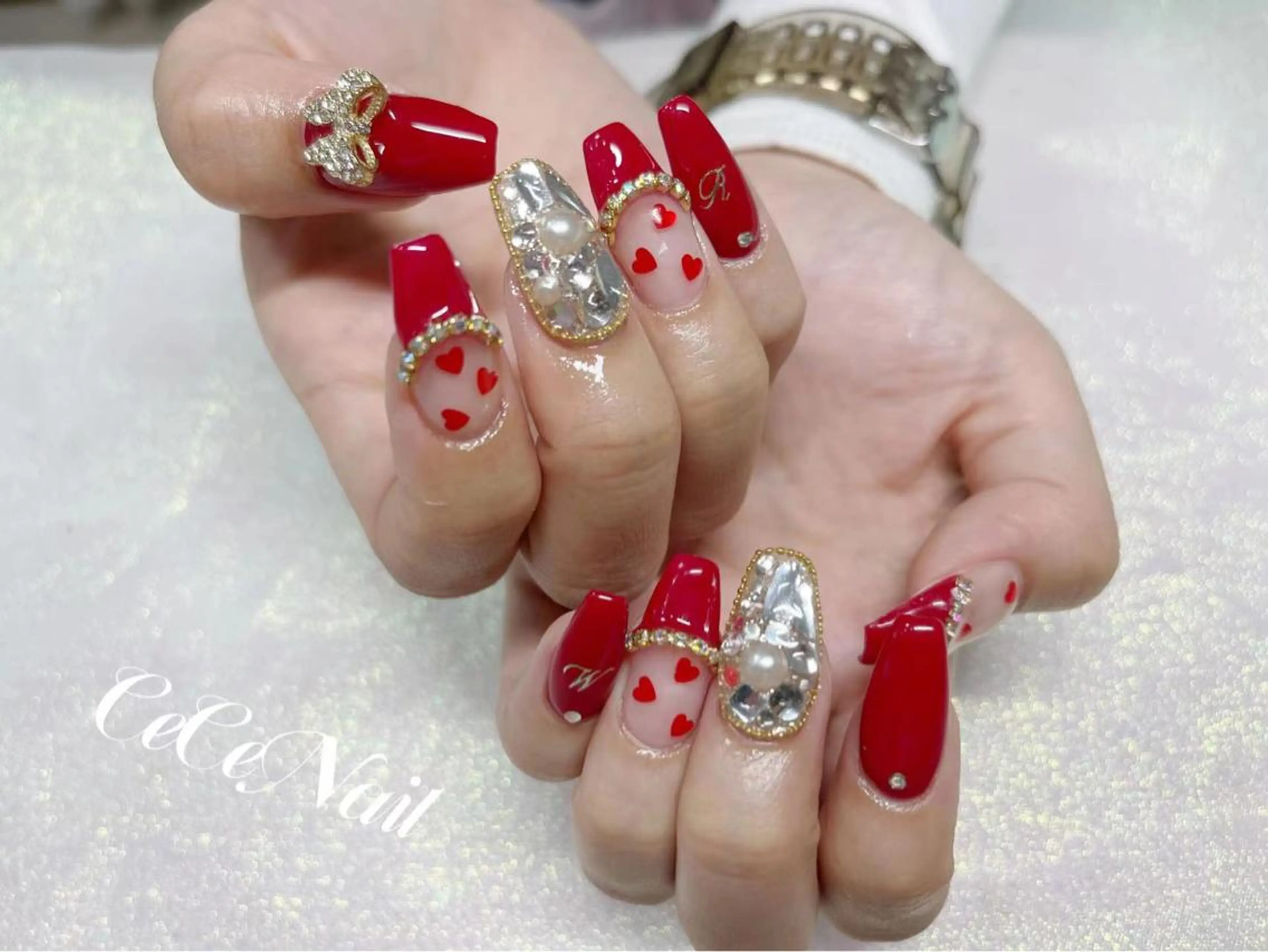 ネイル ハンドネイル 🎀CeCe nail🎀のネイルデザイン
