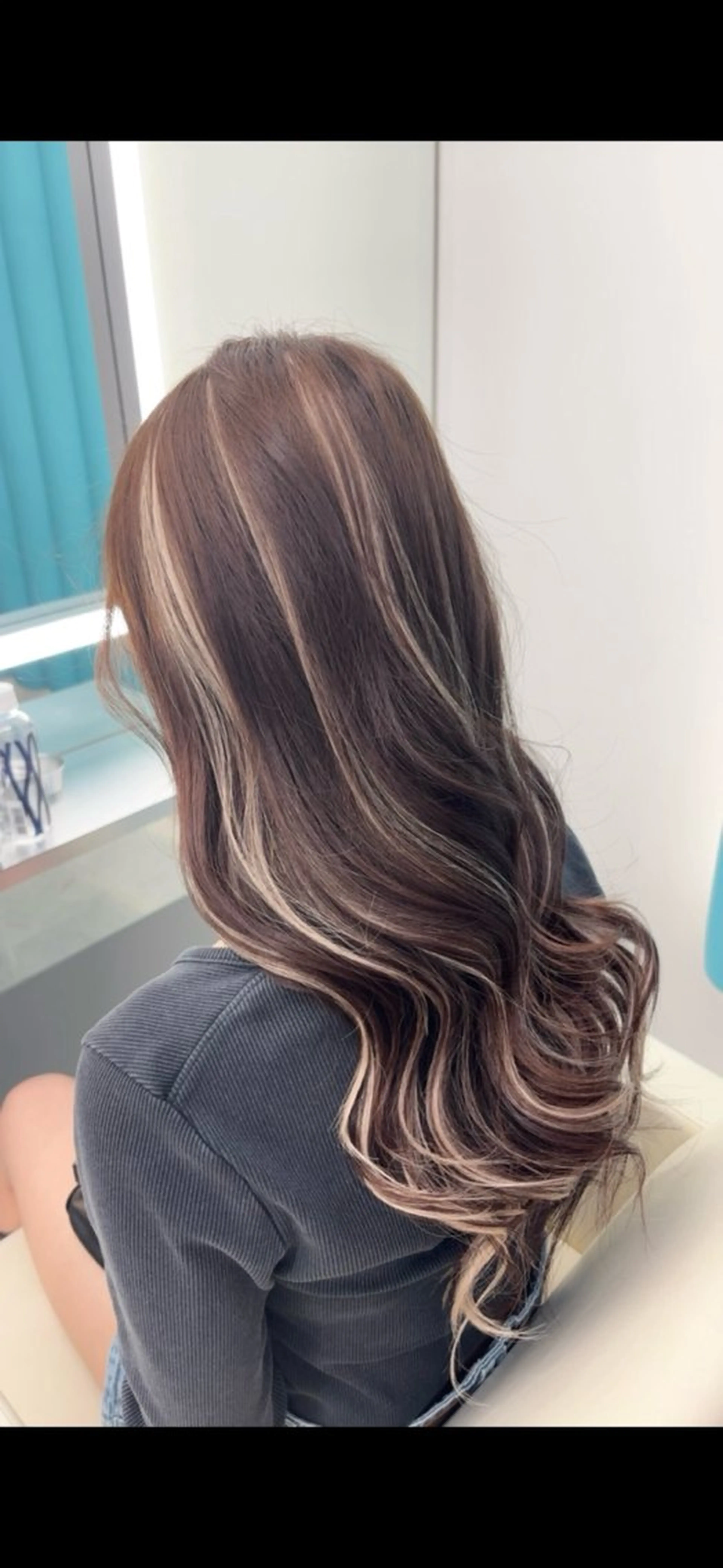 ロング エクステ ハイライト TACE新宿所属・TACE AYANOのヘアスタイル