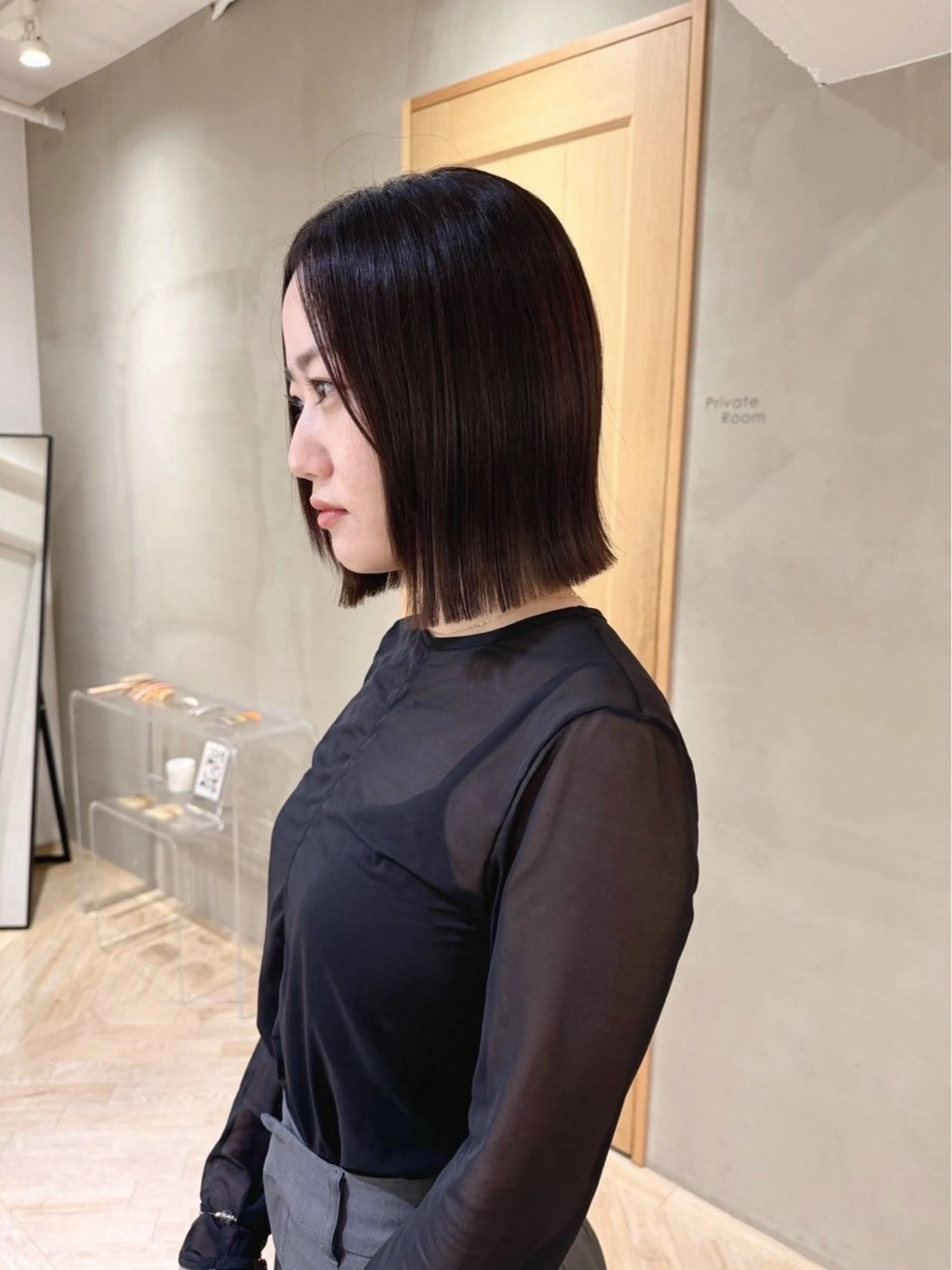 ミディアム LOREN＋透明感 オリーブhirokoのヘアスタイル