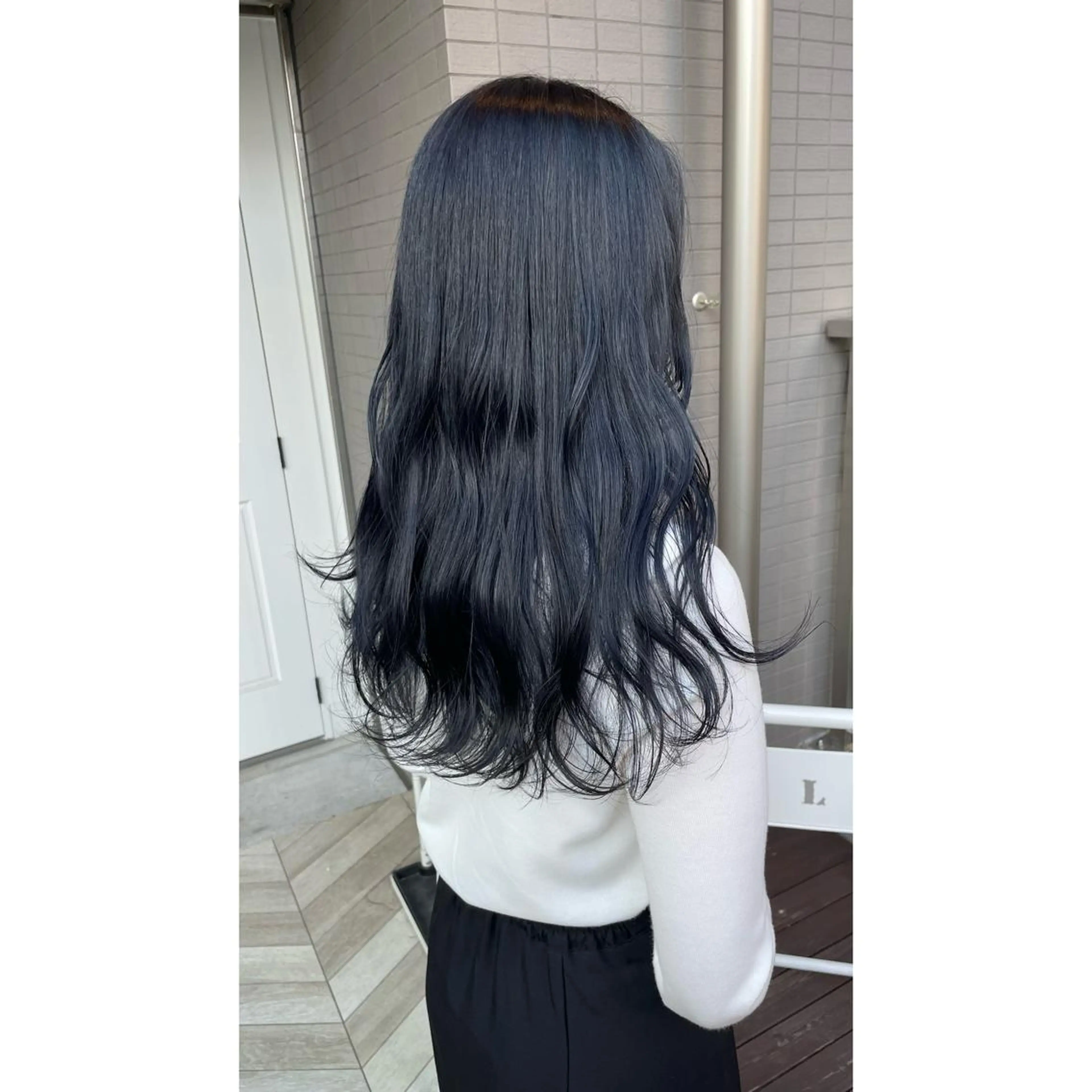 ロング カラー ヘアカラー トリートメント 梅田/髪質改善カラー ❄︎ mikiのヘアスタイル