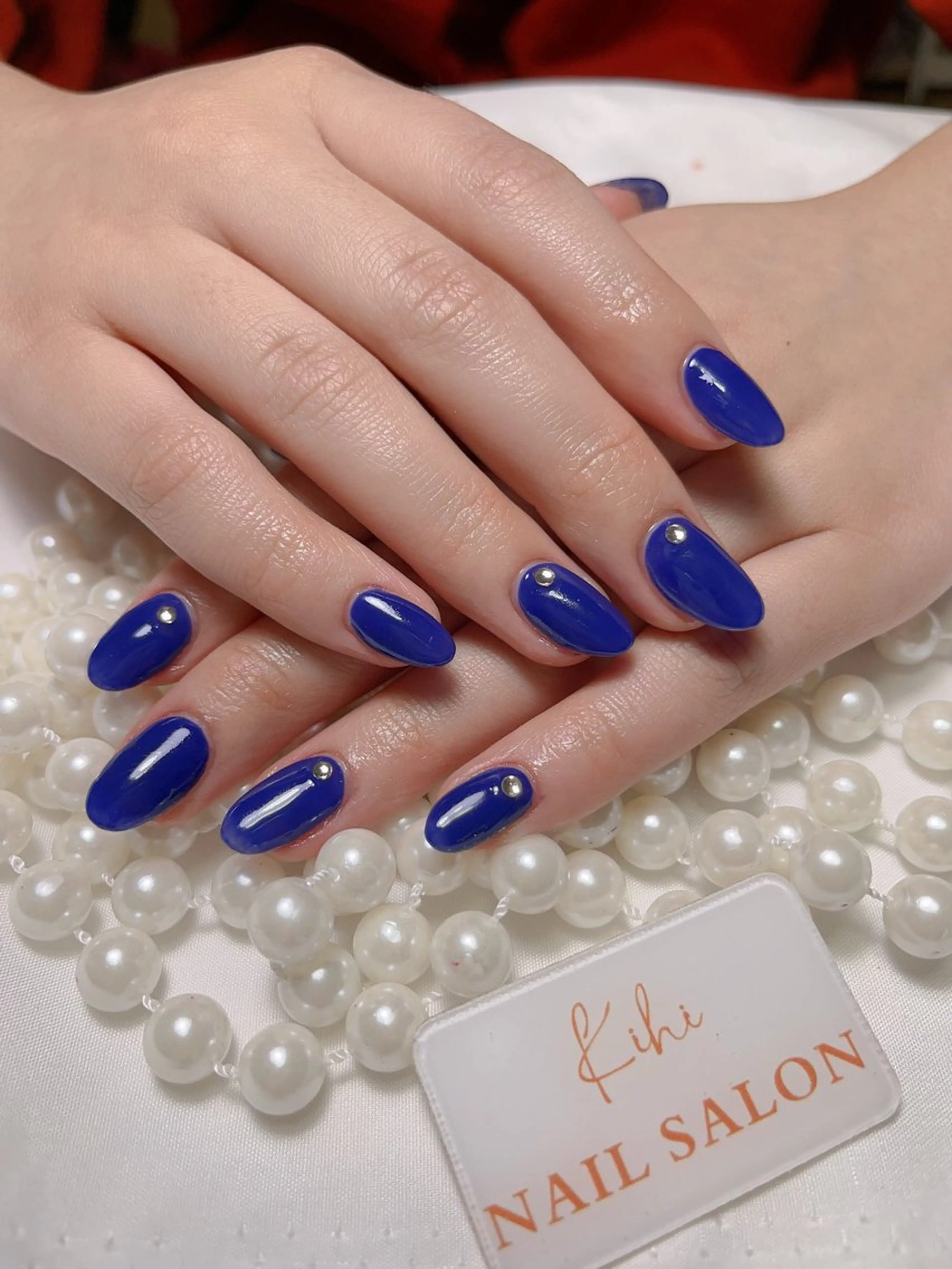 ネイル ワンカラーネイル スカルプネイル 福島 みきのネイルデザイン