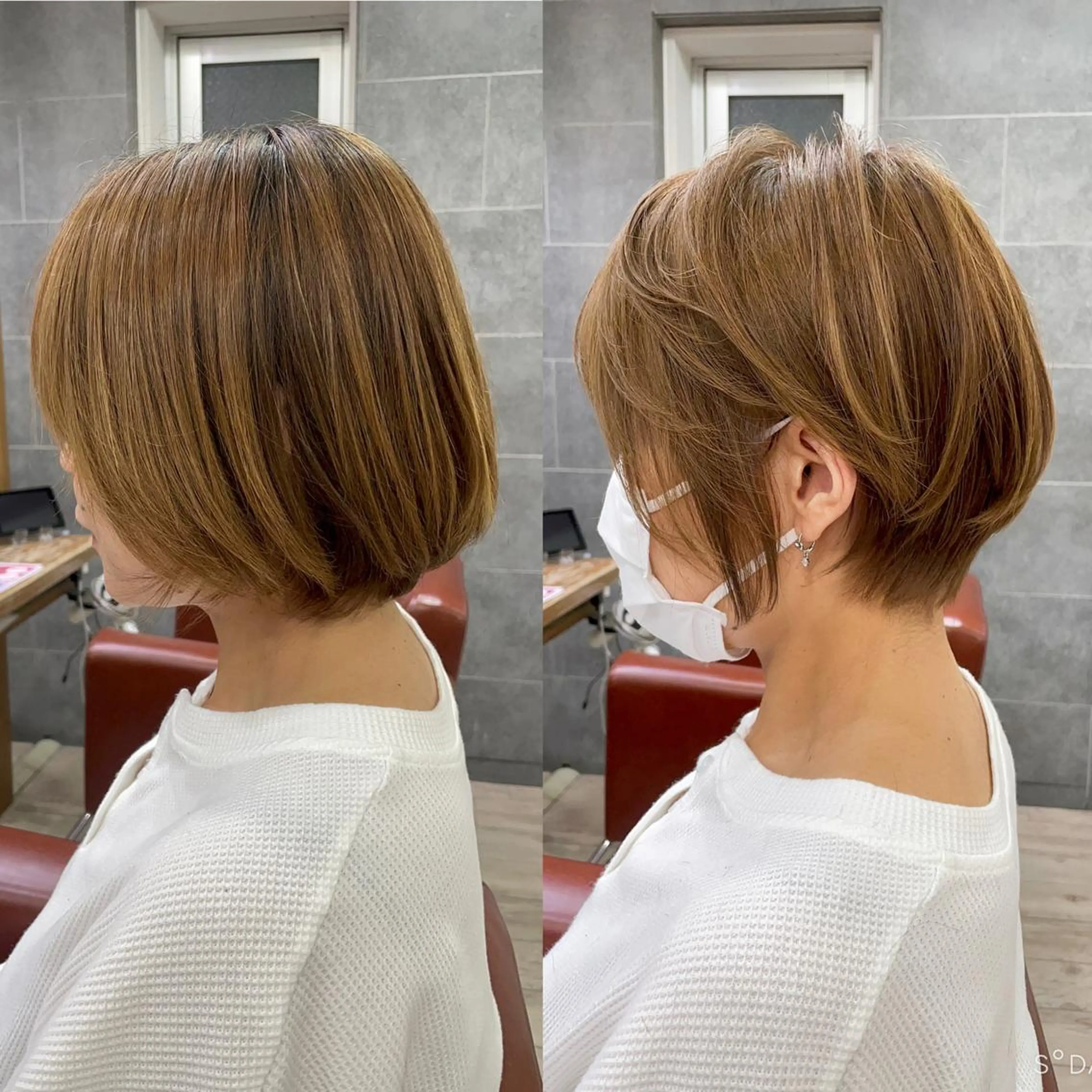 ショート gisele所属・小山 一之のヘアスタイル