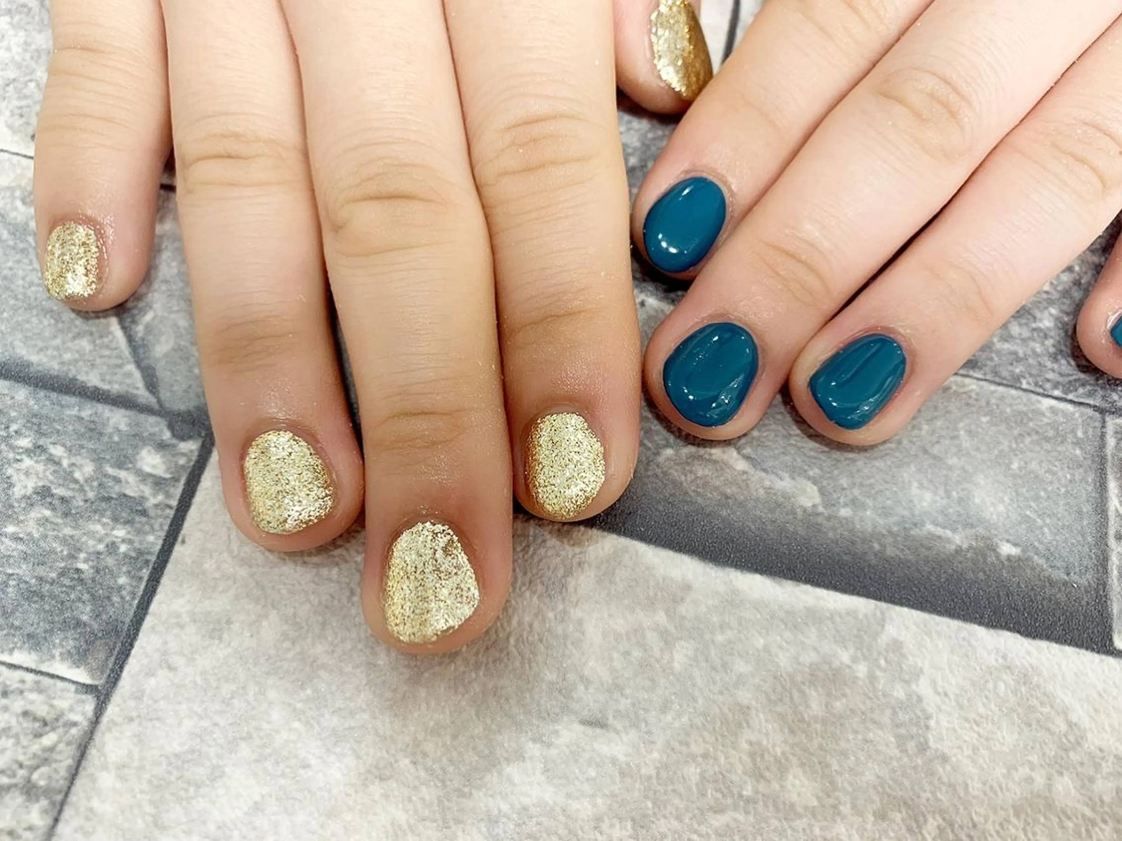 ショート ハンドネイル LIBERA 金山 Fuka♥️のネイルデザイン