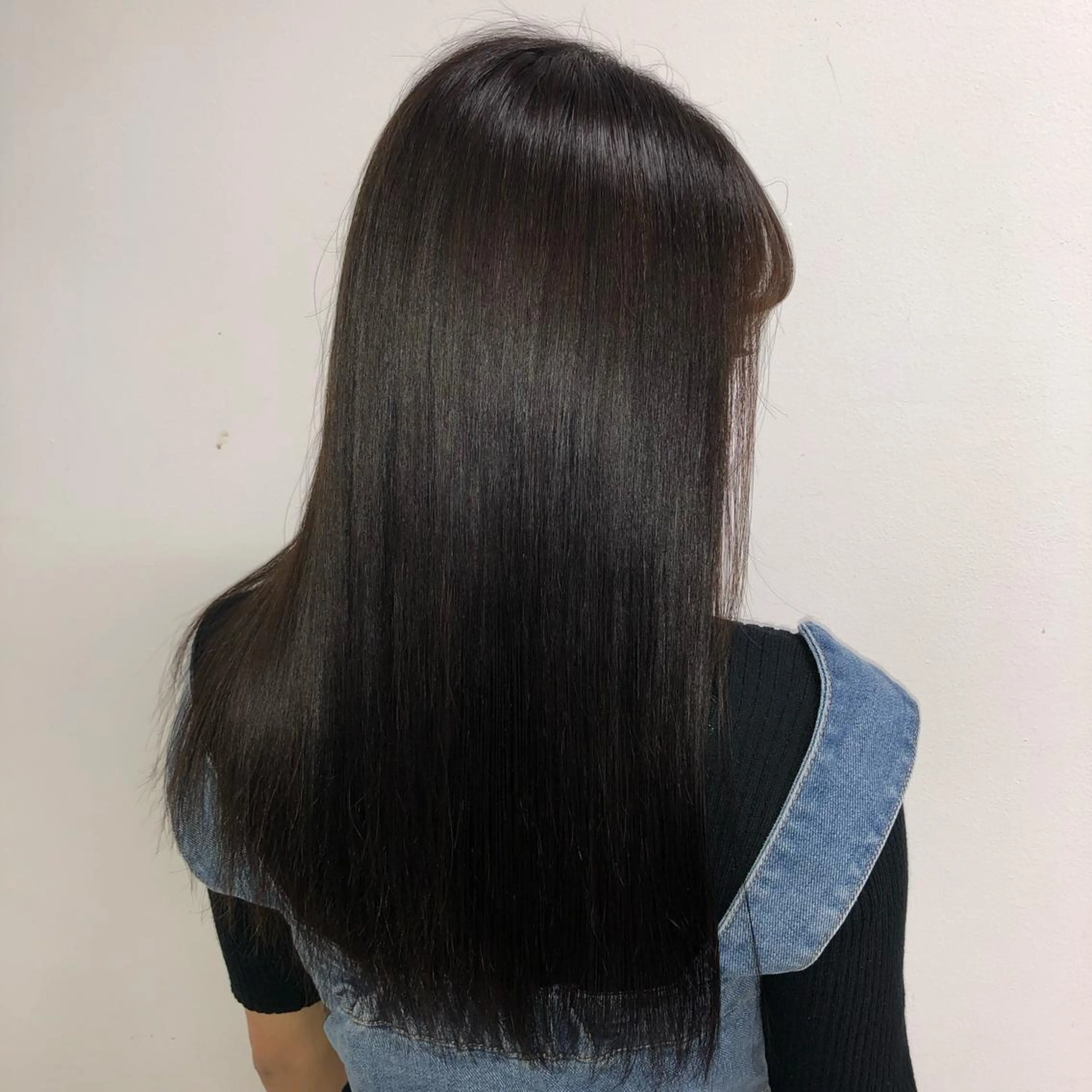 ロング カラー まつ毛/アイブロウ /髪質改善カラーのヘアスタイル