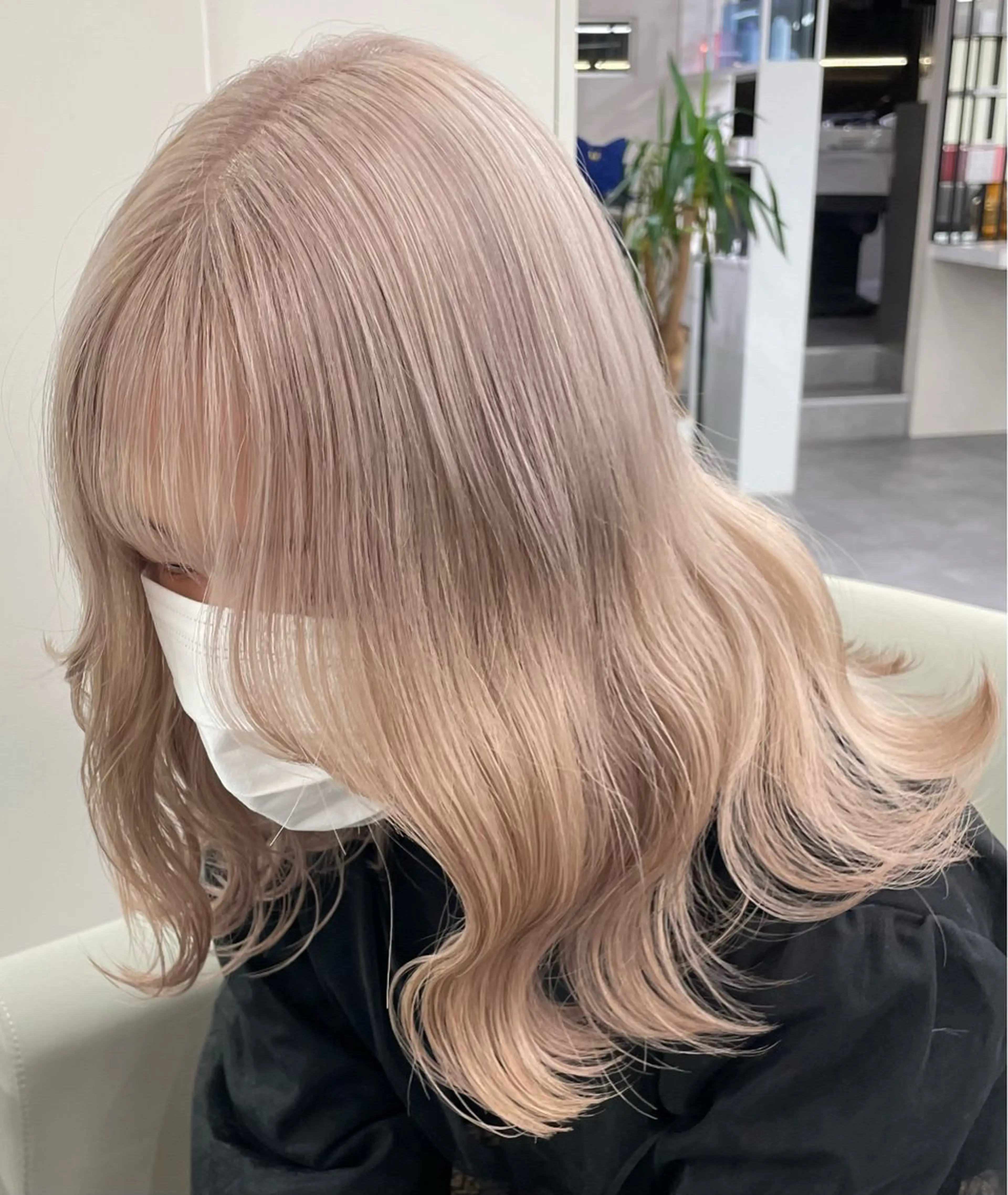 ミディアム カラー 全国No.1歴あり HINATA🥇のヘアスタイル