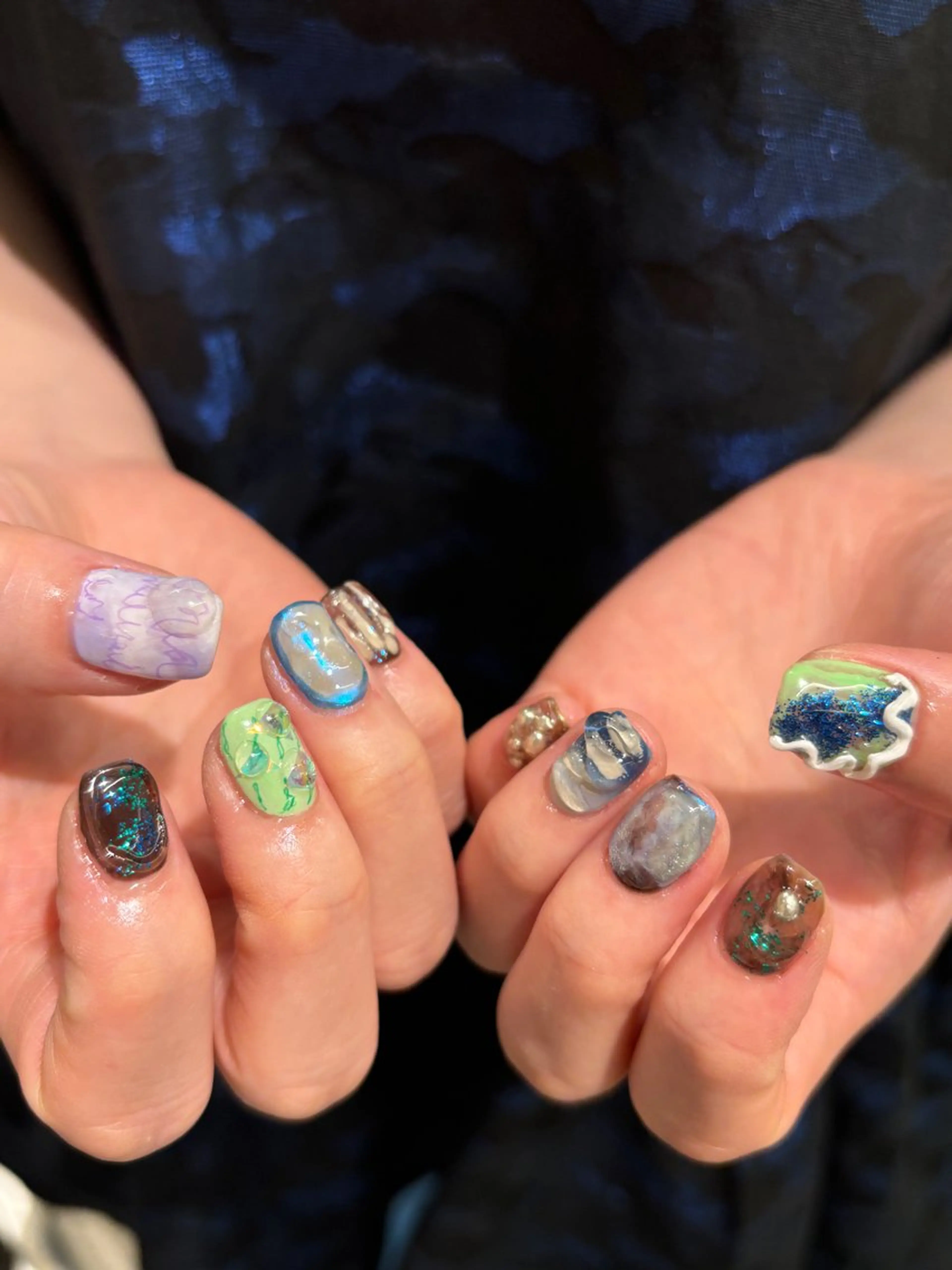 ネイル ハンドネイル sister  mohawk所属・chika ／ nailのネイルデザイン