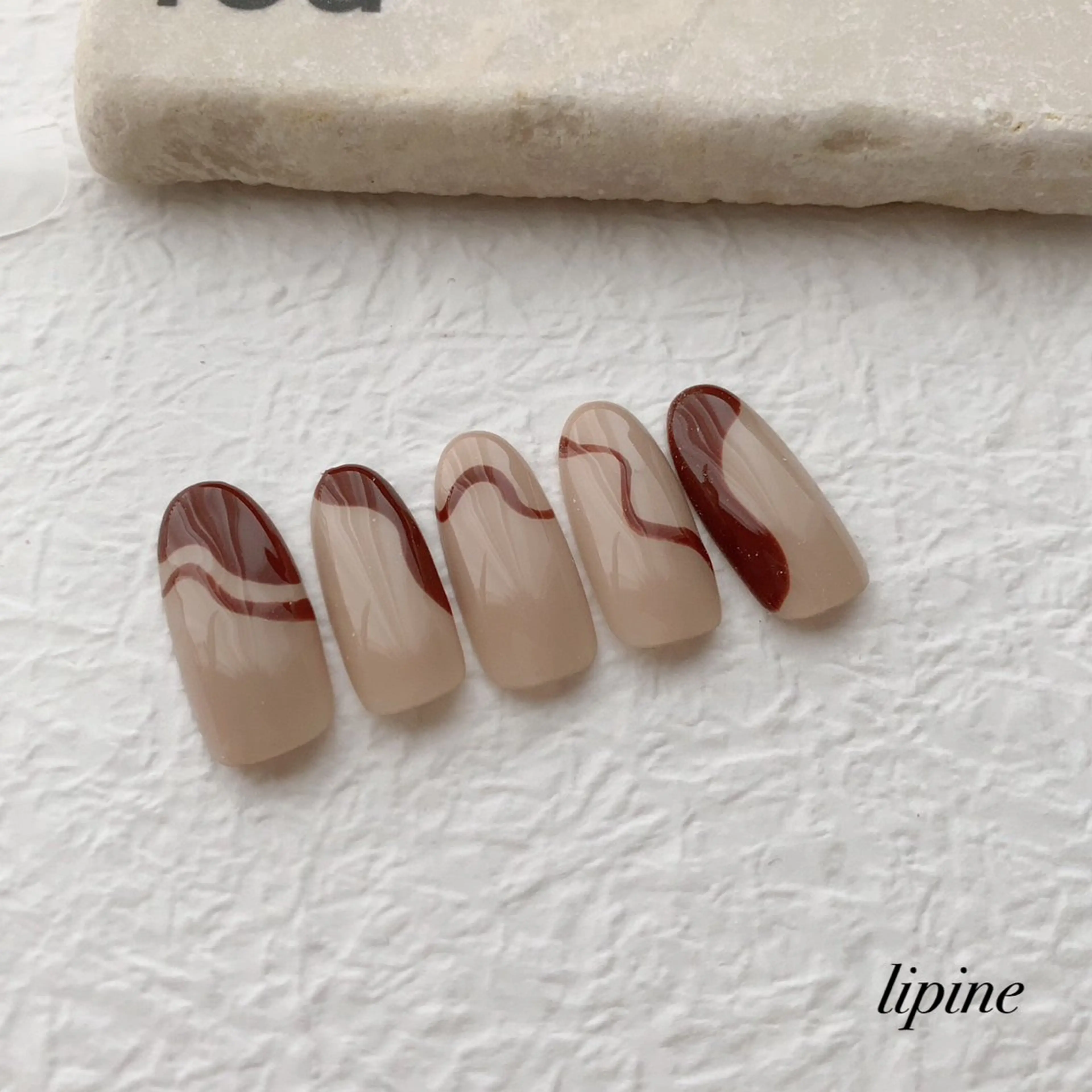 ネイル ニュアンスネイル ネイルサロン lipineのネイルデザイン