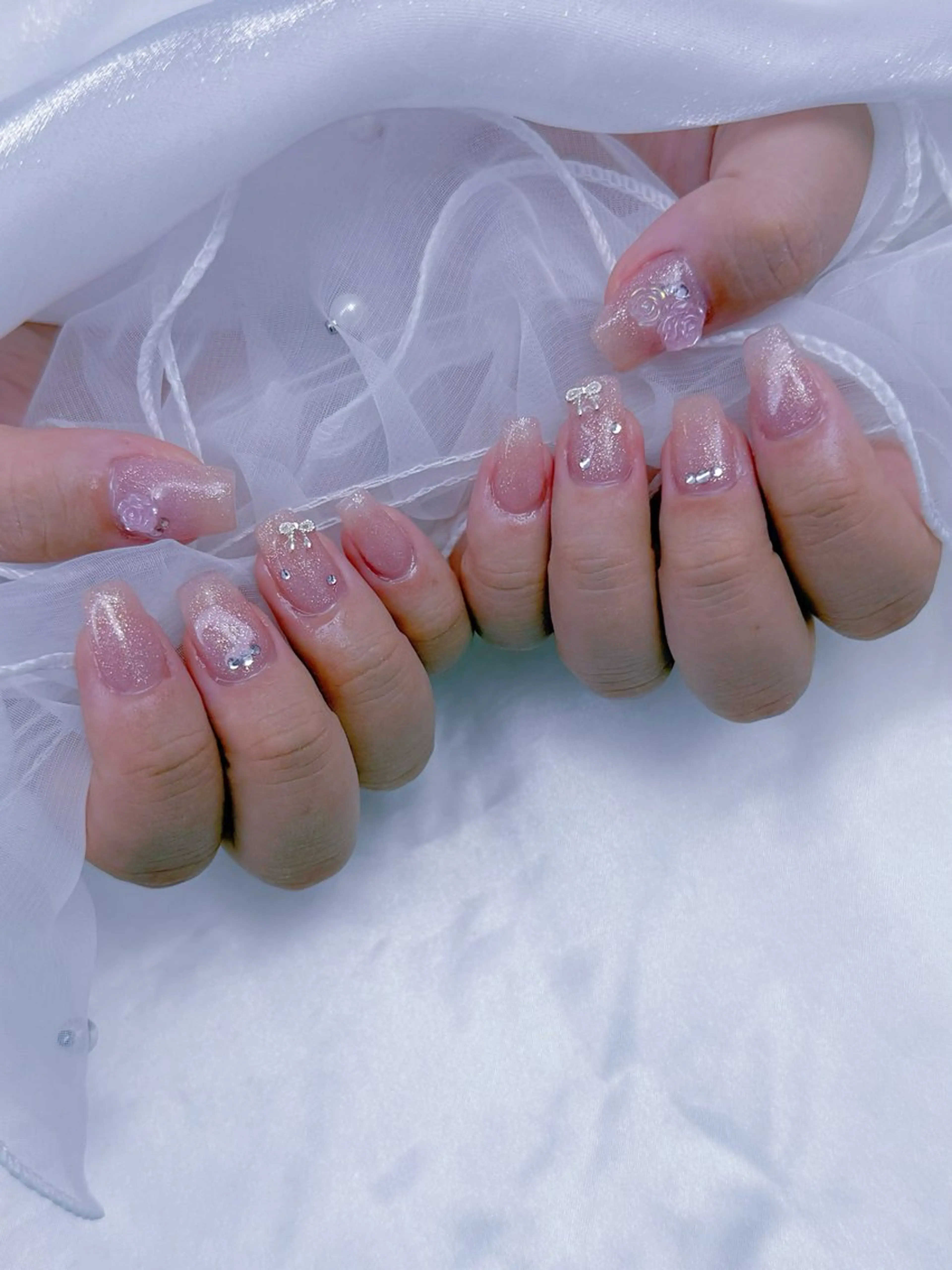 ネイル ハンドネイル Romymoon nail帆南☾ ໋のネイルデザイン