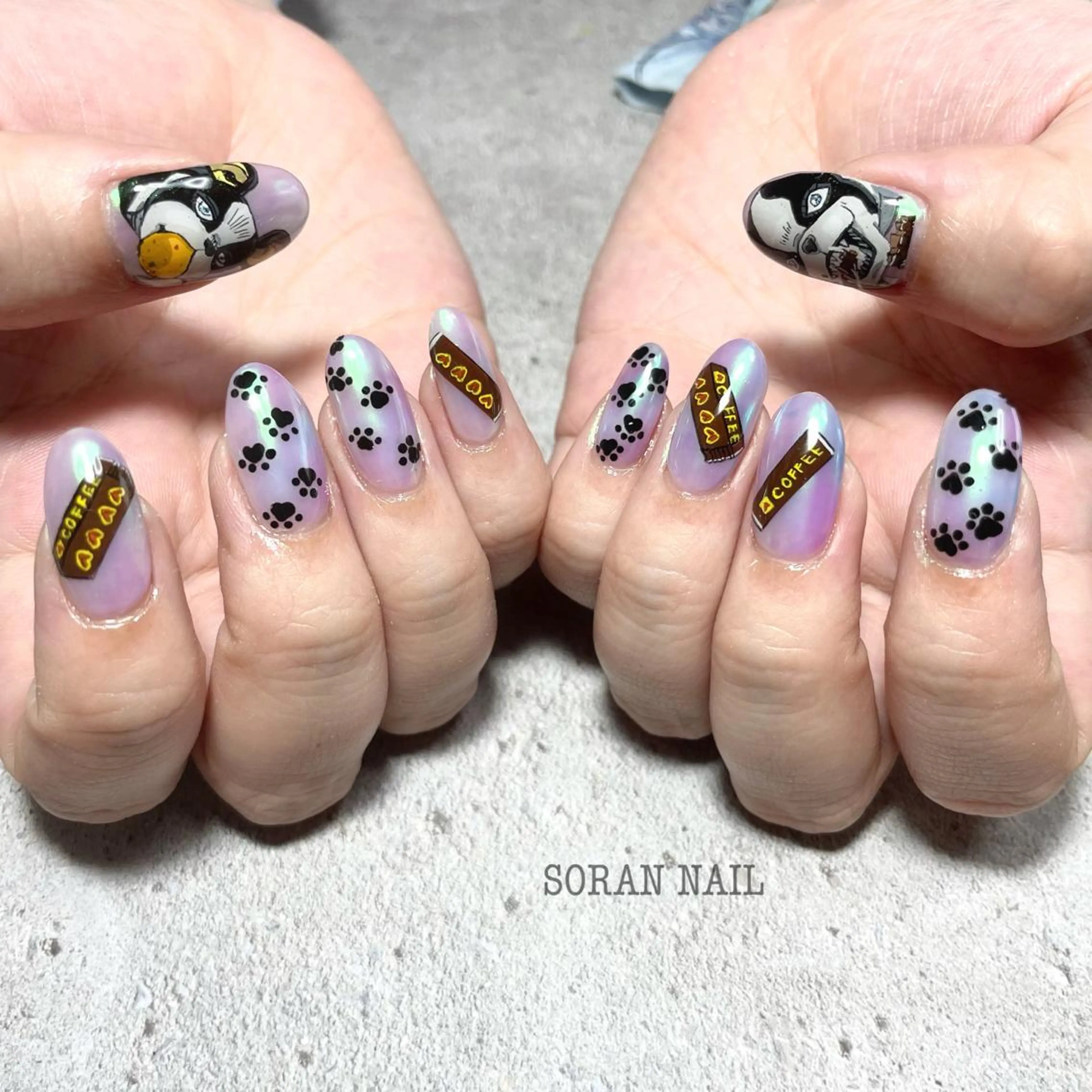 ネイル ハンドネイル フットネイル soran nailのネイルデザイン