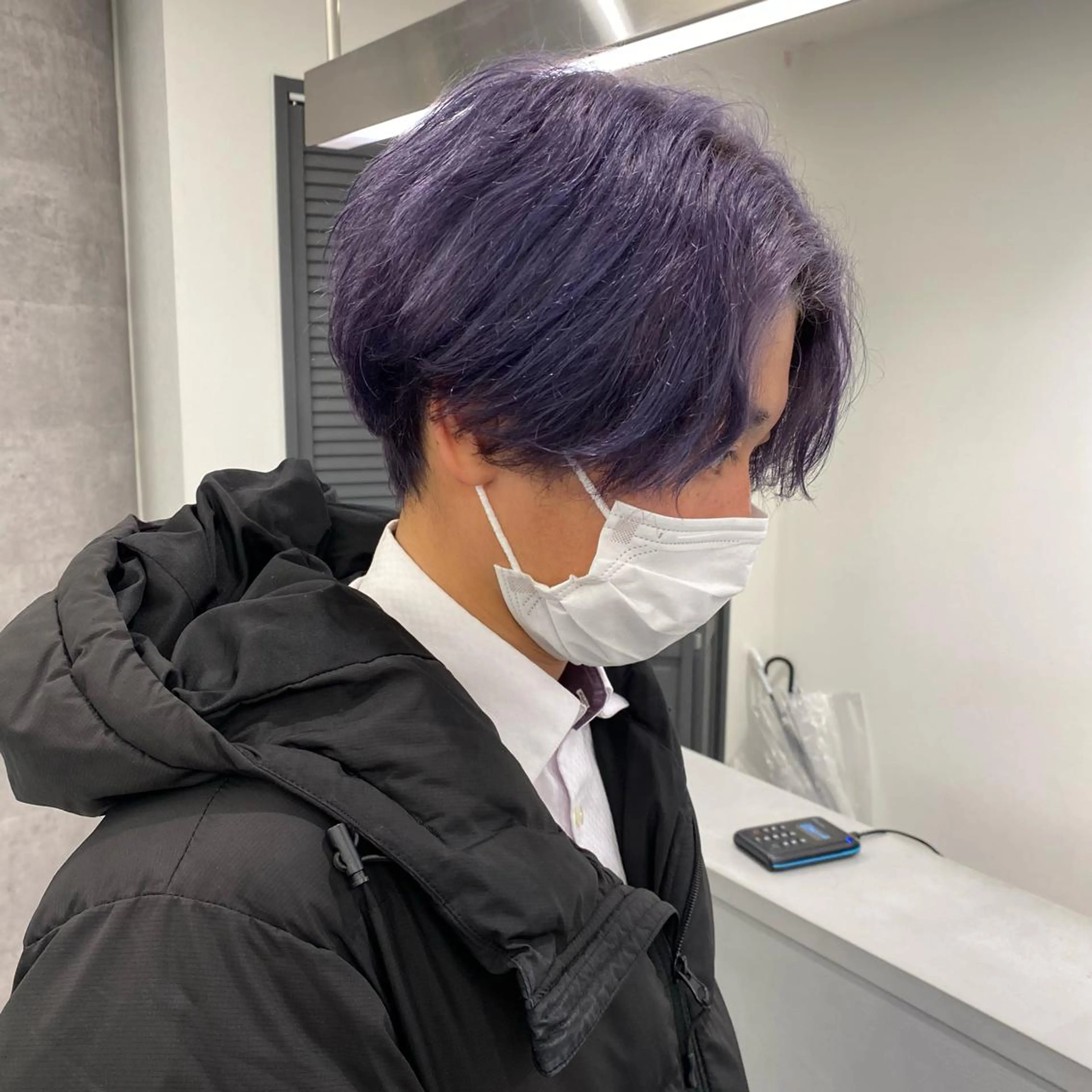 ショート CYAN by acoron .池袋所属・メンズパーマ職人 ユキハシのヘアスタイル