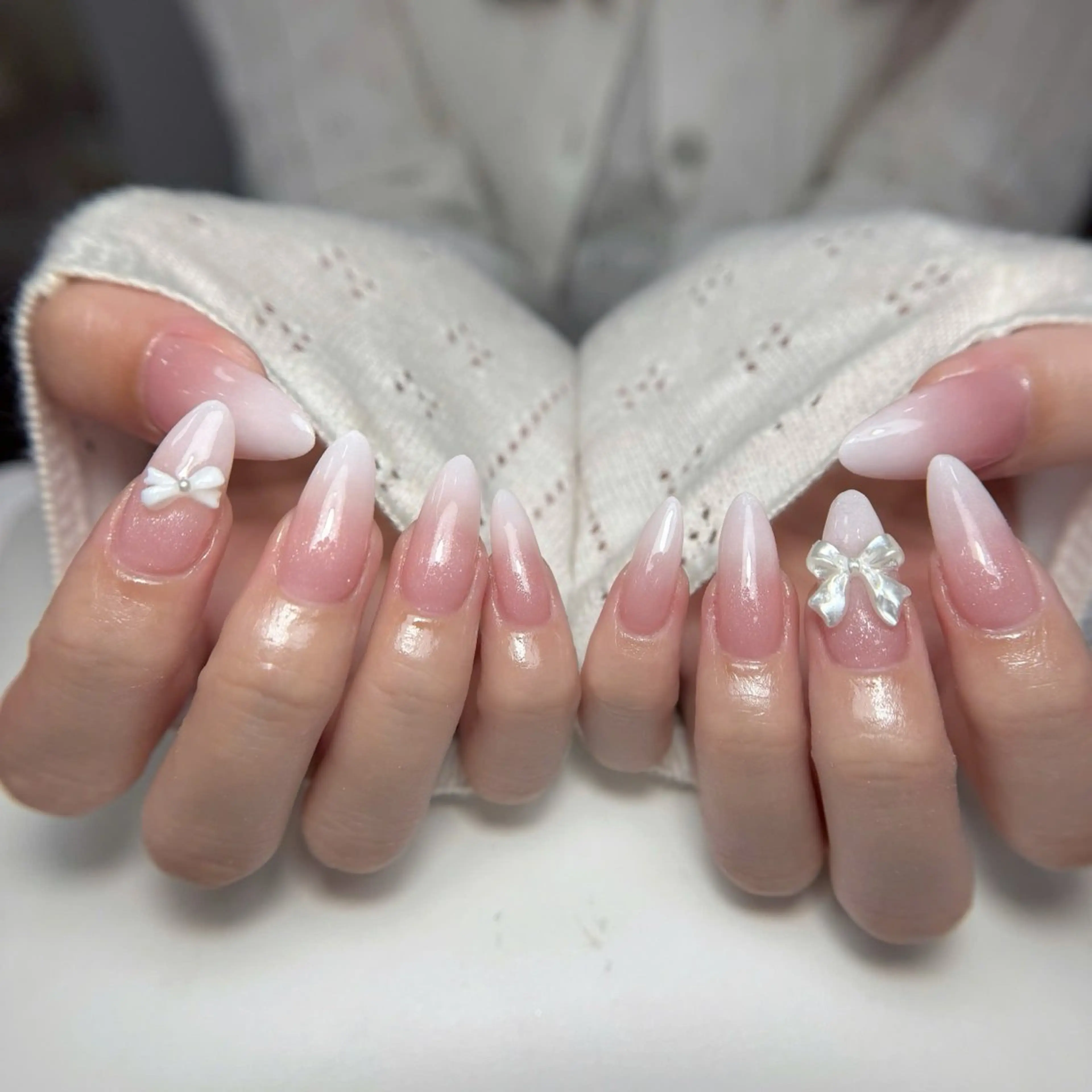 ネイル 長さ出し ジェルネイル 持ち込み オフィスネイル ワンカラーネイル ハンドネイル Michi_Nails_Salon所属・Michi Nail Staffのネイルデザイン