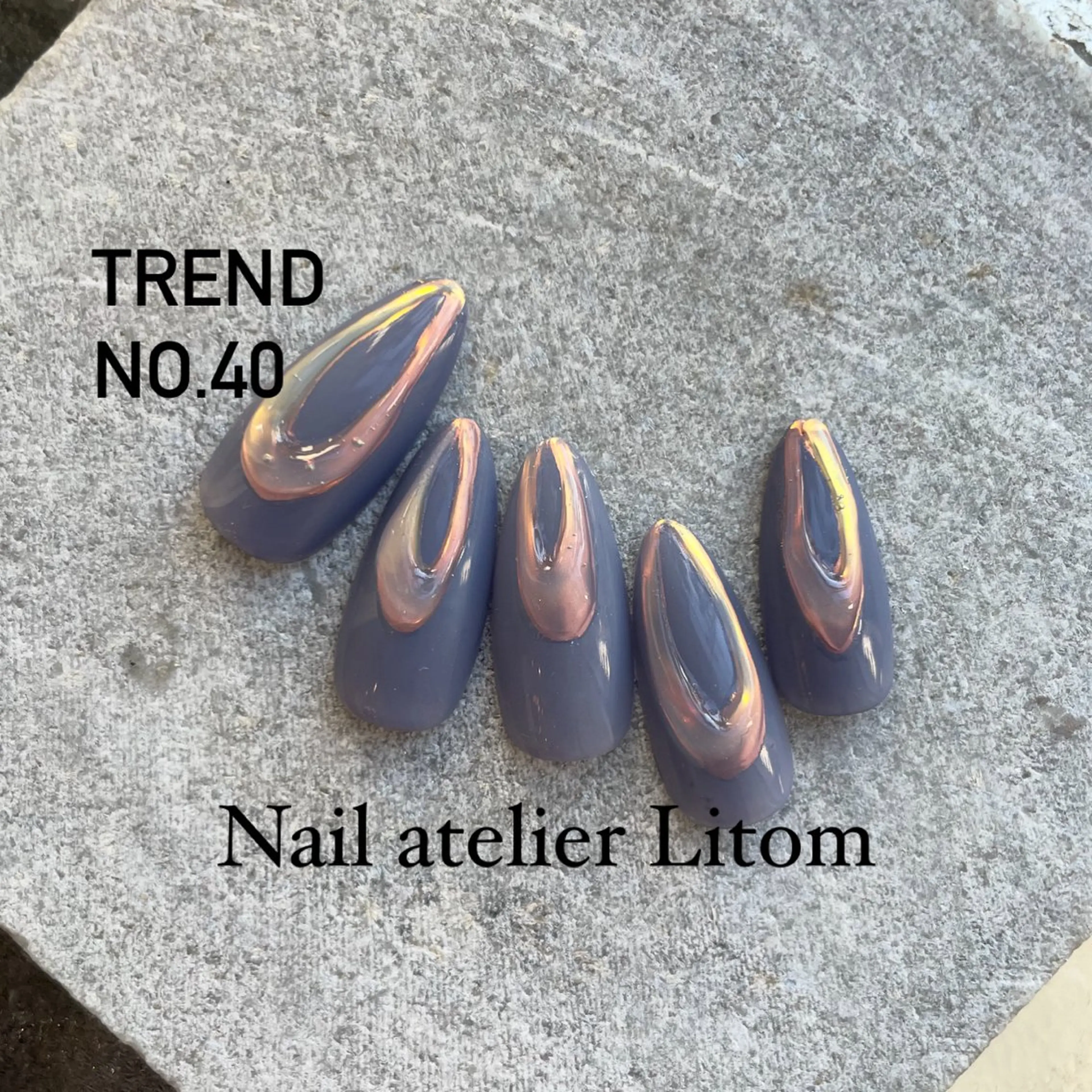 ネイル Nail atelier Litom【ネイルアトリエリトム】所属・相模原ネイル Tomoのネイルデザイン