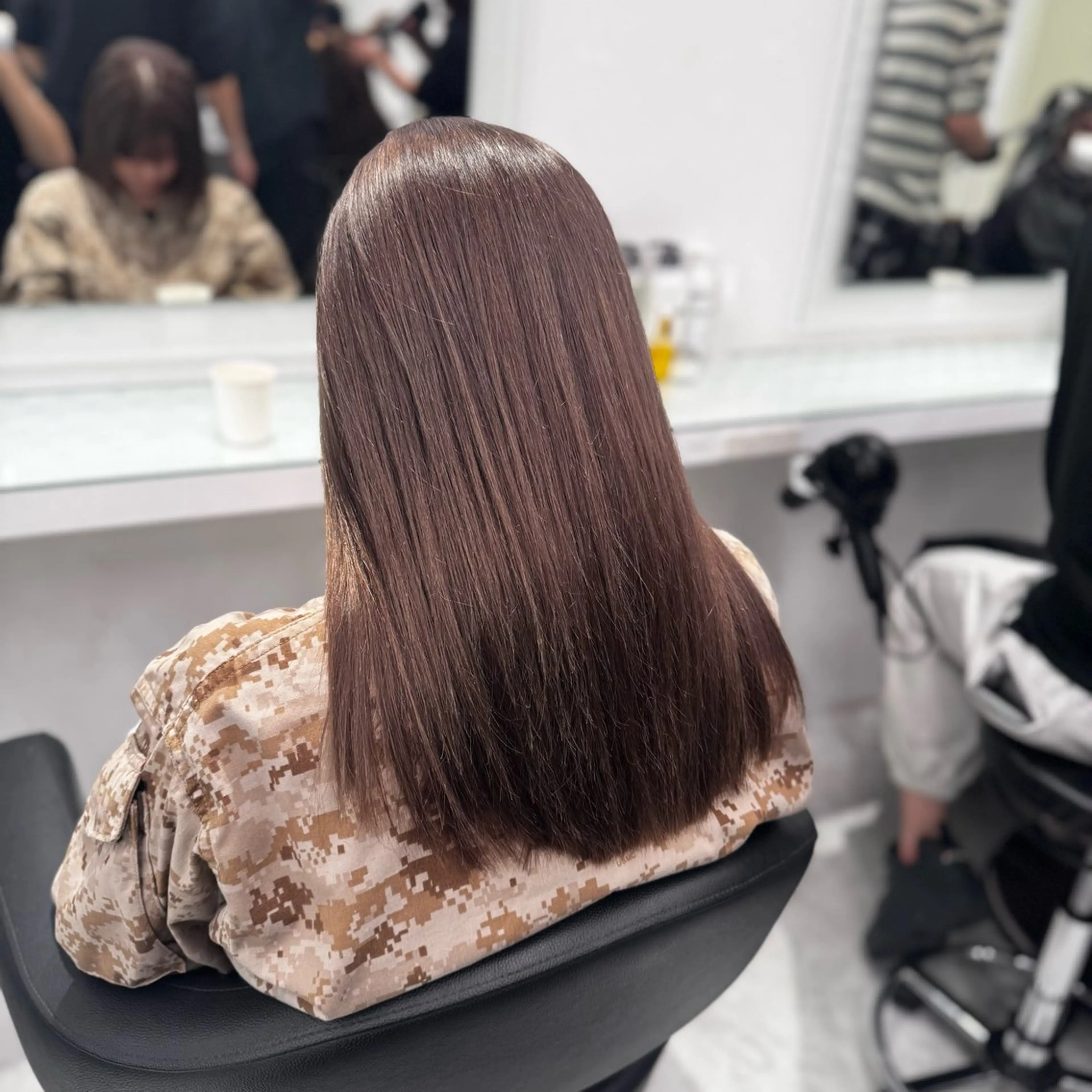 ロング カラー ヘアアレンジ ヘアカラー トリートメント ヘッドスパ ヘアセット ‎🤍モテ髪作ります 🤍ゆうと🤍のヘアスタイル