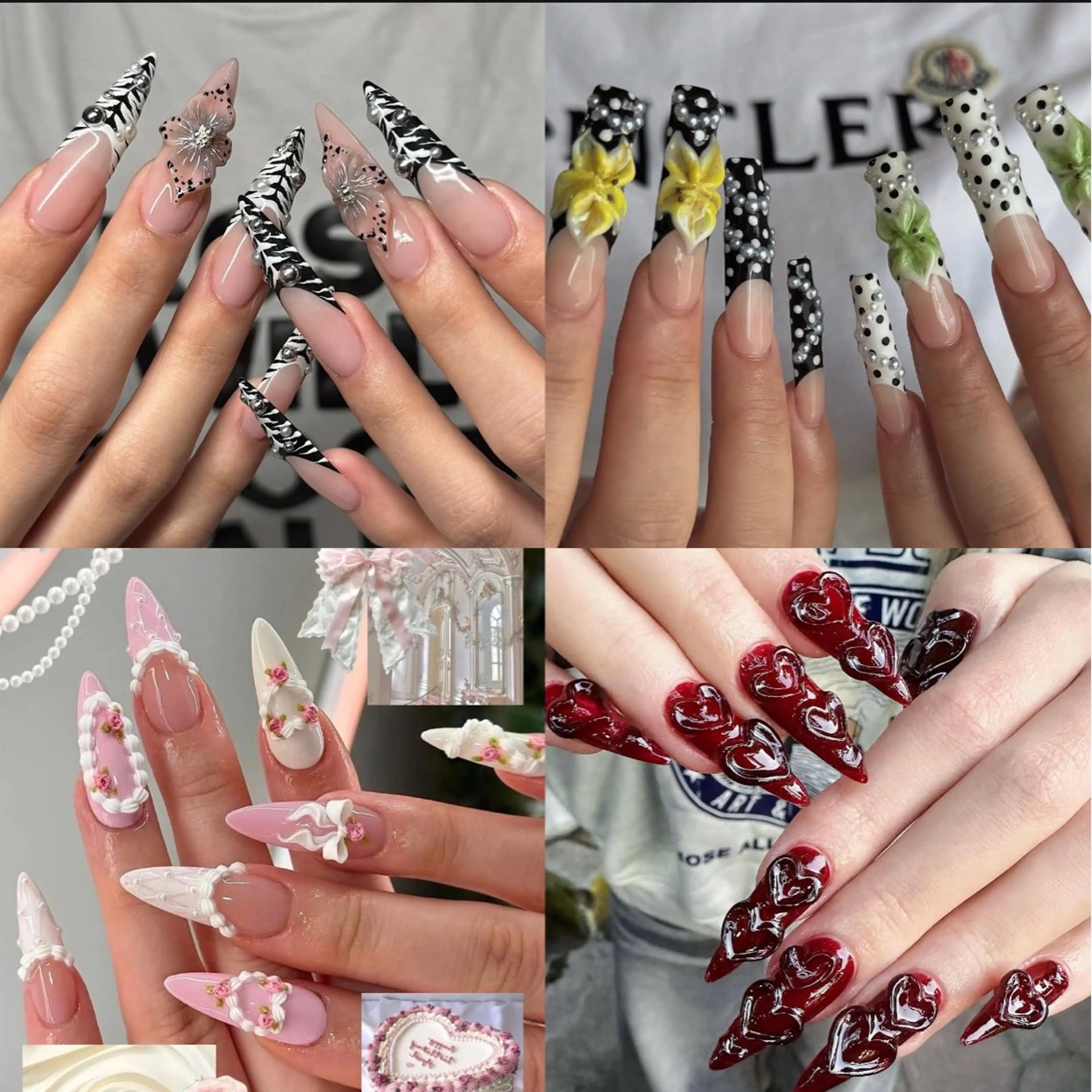 ネイル オーロラネイル フレンチネイル グラデーション ハロウィン 氷ネイル・うるうるネイル ハンドネイル H.baby Nail Salonのネイルデザイン
