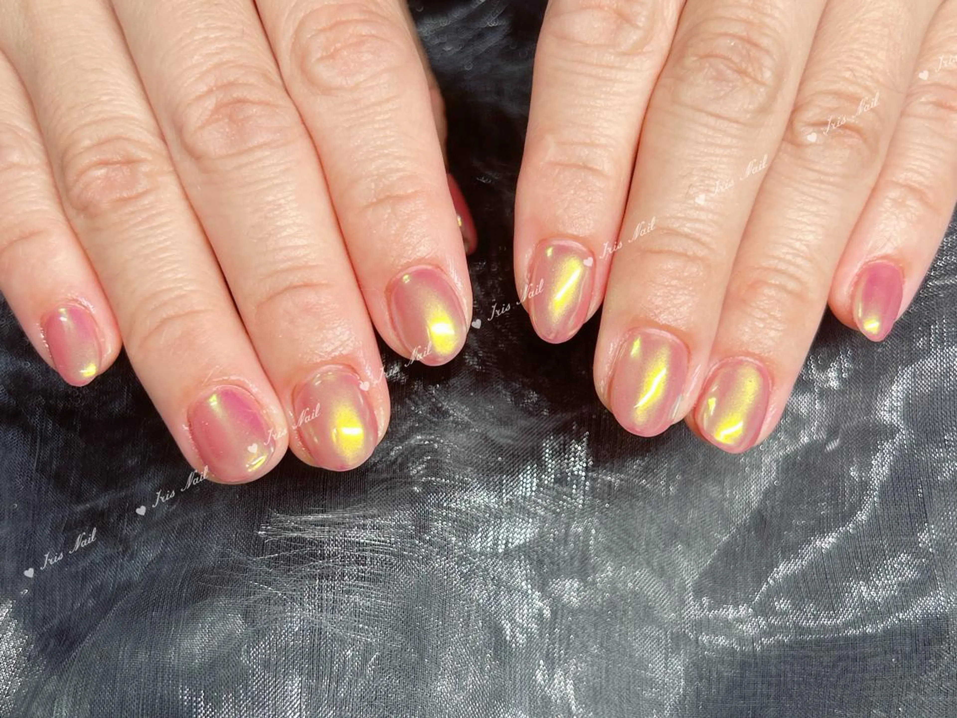 ネイル オーロラネイル ハンドネイル ハンドケア IRIS NAIL大塚のネイルデザイン